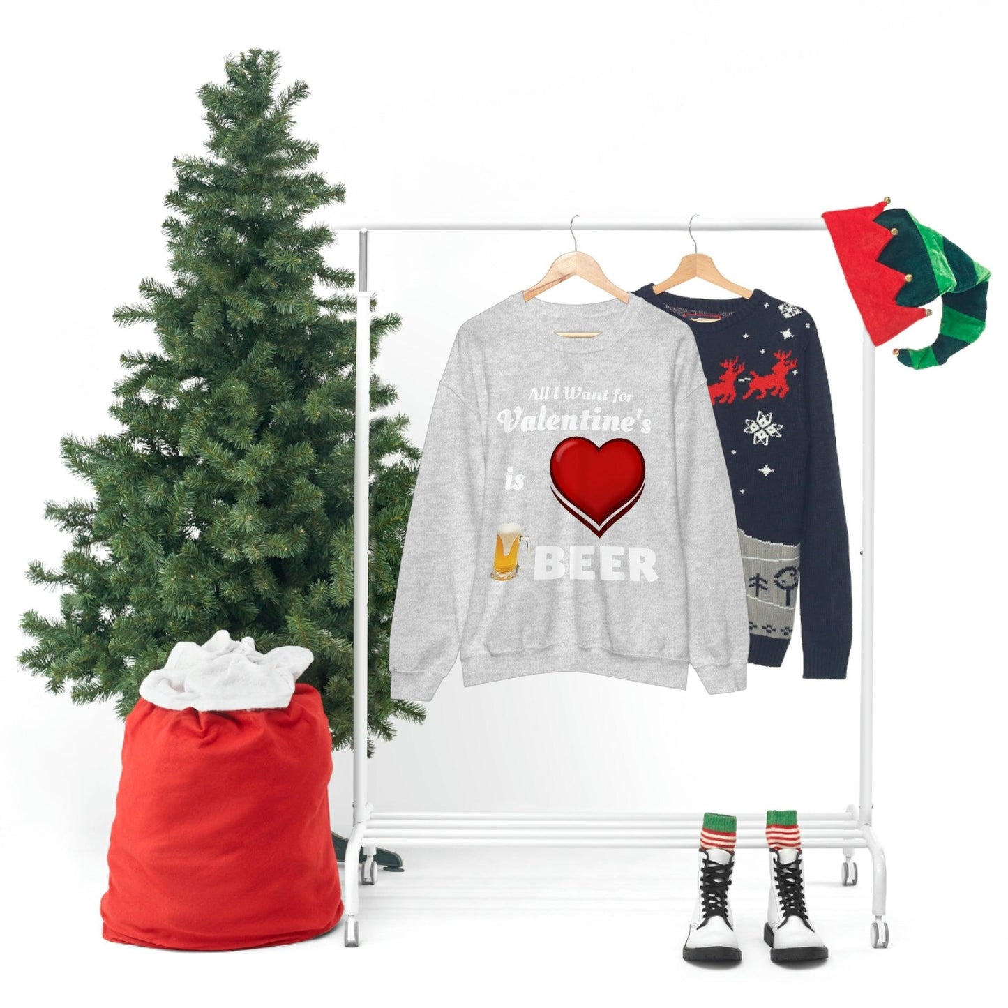 All I want for Valentine's is Beer Sweatshirt
