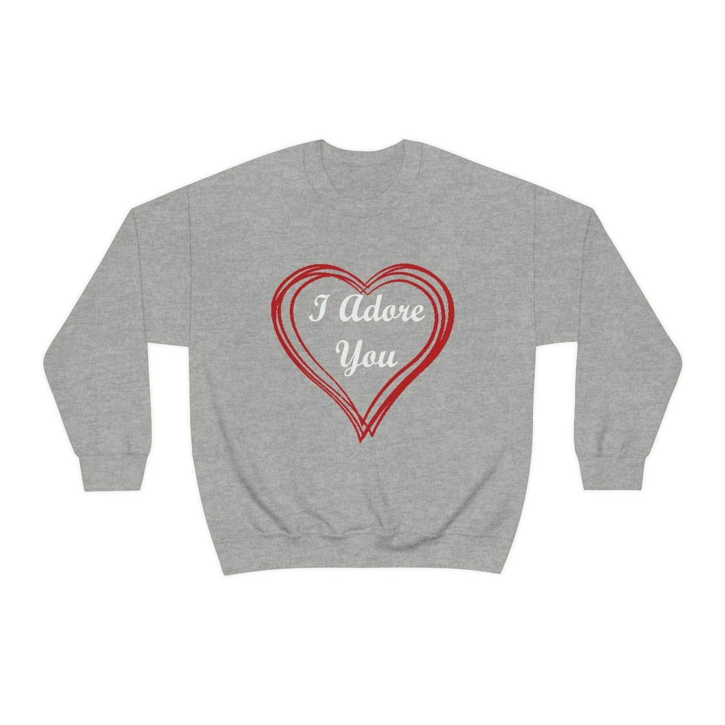 I Adore You Crewneck Sweatshirt - Giftsmojo
