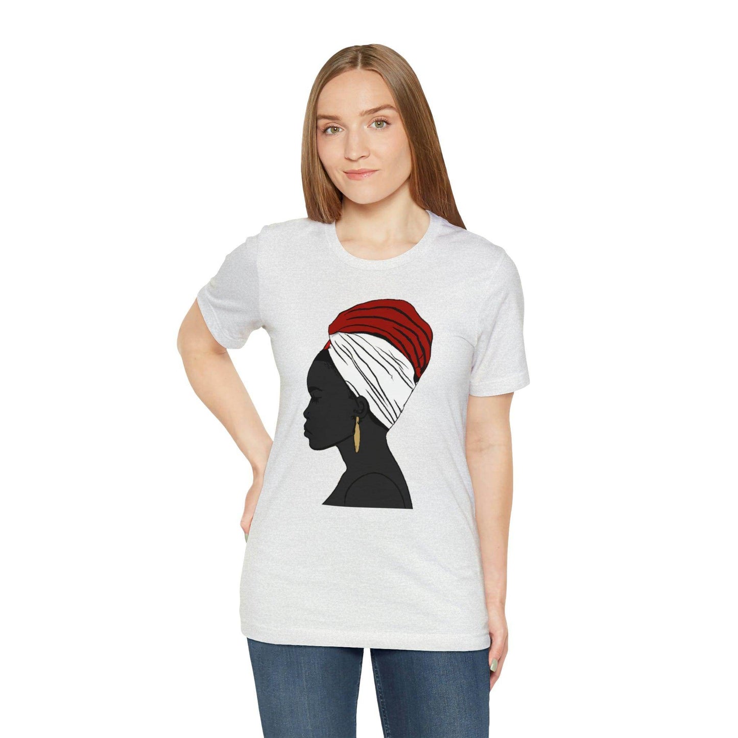 African Woman Art Shirt, Black Queen Shirt - Giftsmojo