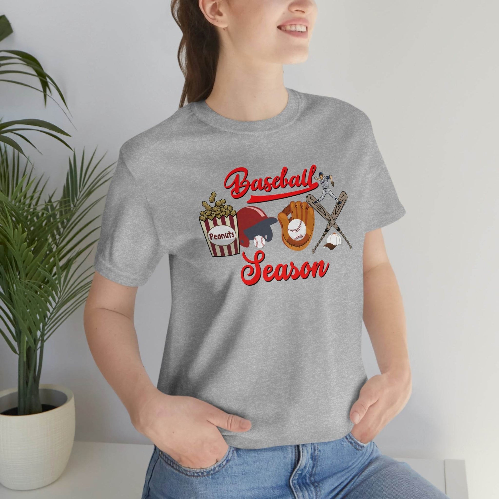 Baseball Season shirt baseball tee baseball tshirt - Sport shirt Baseball Mom shirt Baseball Mama shirt gift for him gameday shirt for her - Giftsmojo