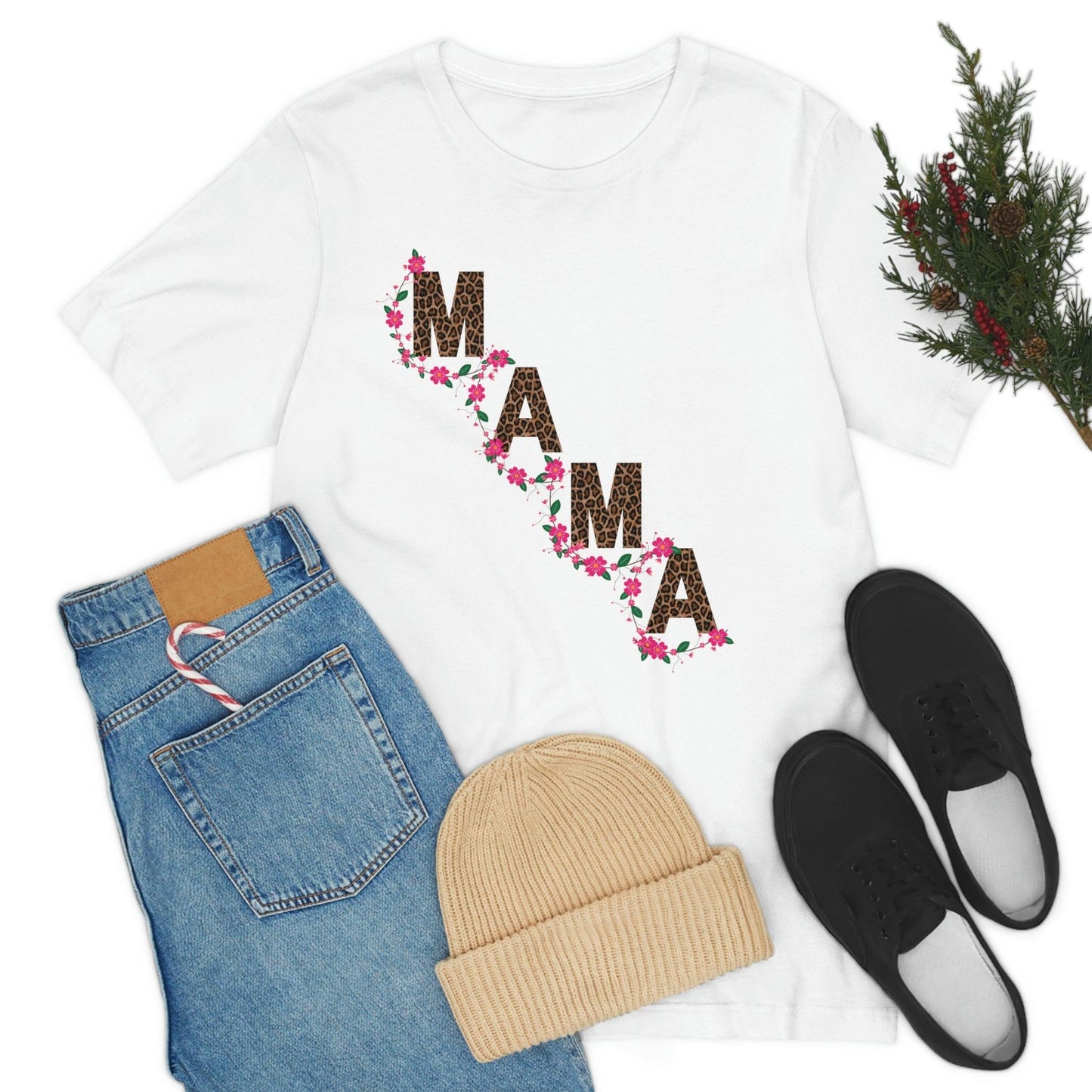 Leopard print Mama shirt - Leopard Mama Shirt mothers day shirt new mom shirt - Giftsmojo