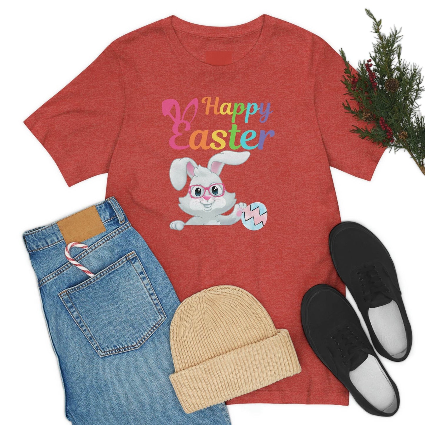 Happy Easter Bunny Tshirt Easter Gift women Easter Shirt Men Easter shirt Easter egg - Giftsmojo