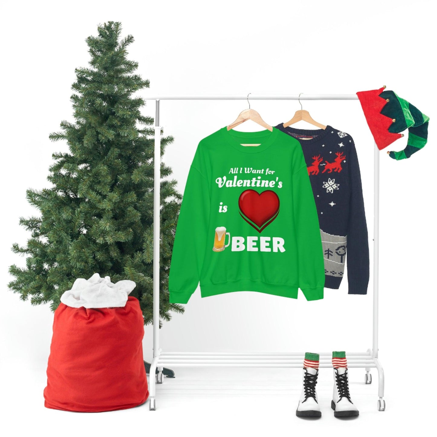 All I want for Valentine's is Beer Sweatshirt