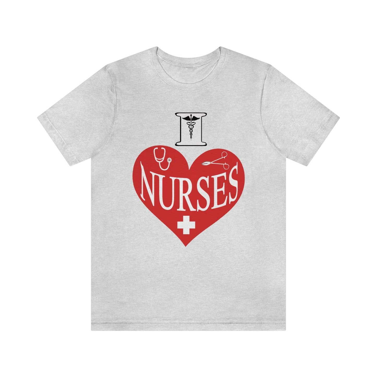 I love Nurses Tee - Giftsmojo
