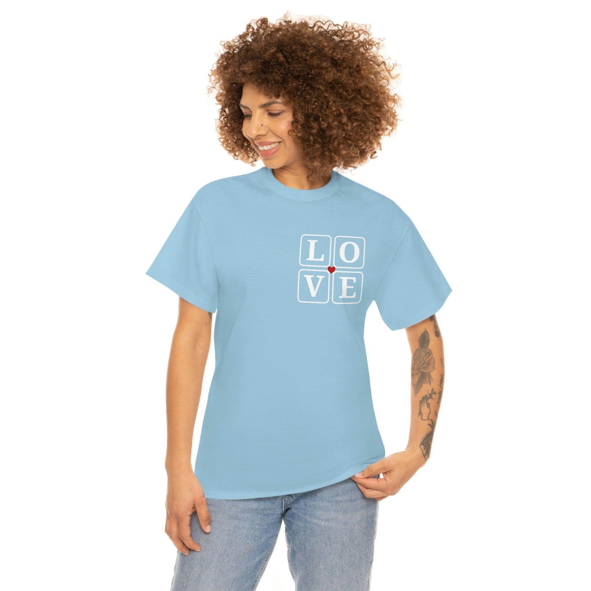 Love Squares Tshirt - Giftsmojo