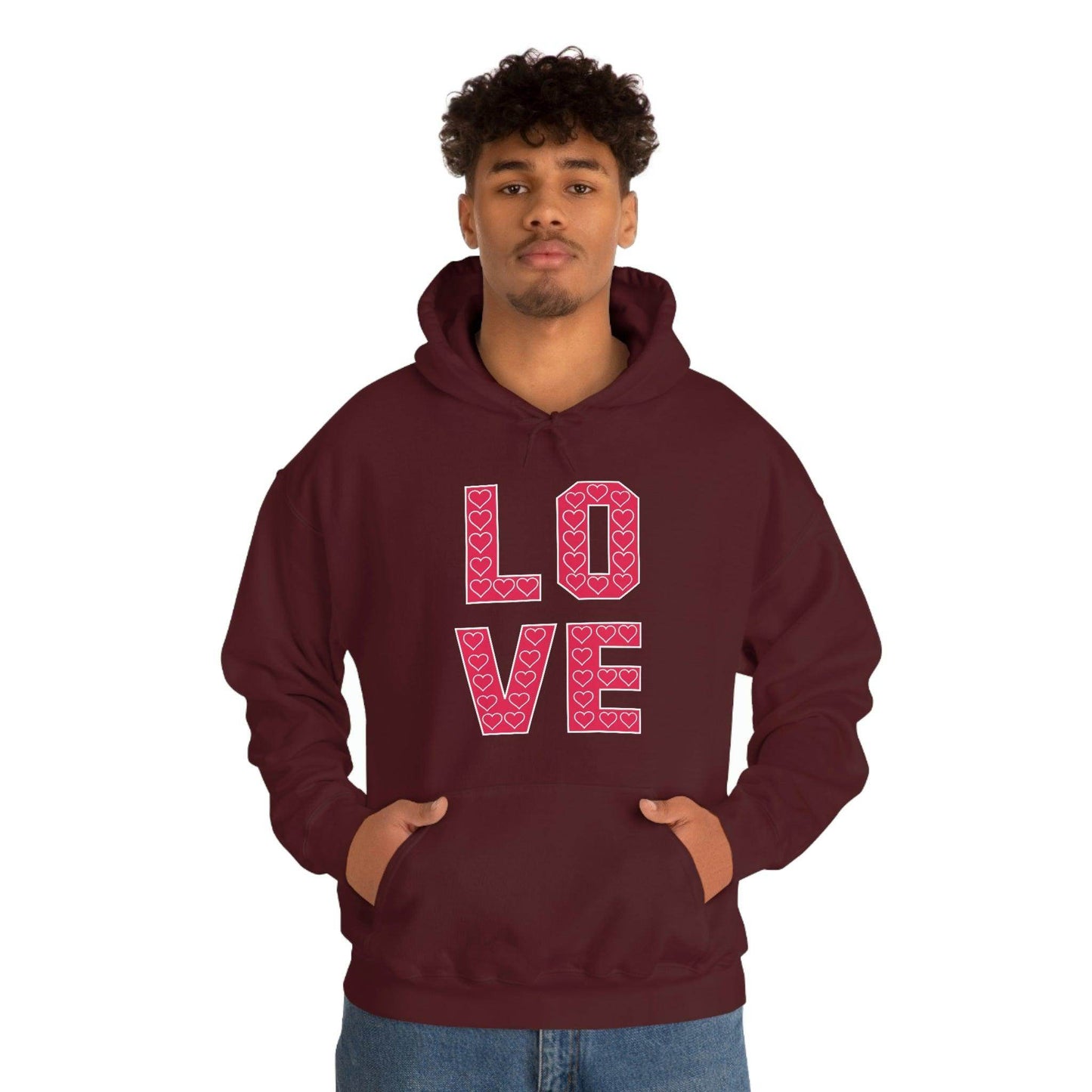 Love Hooded sweatshirt - Giftsmojo