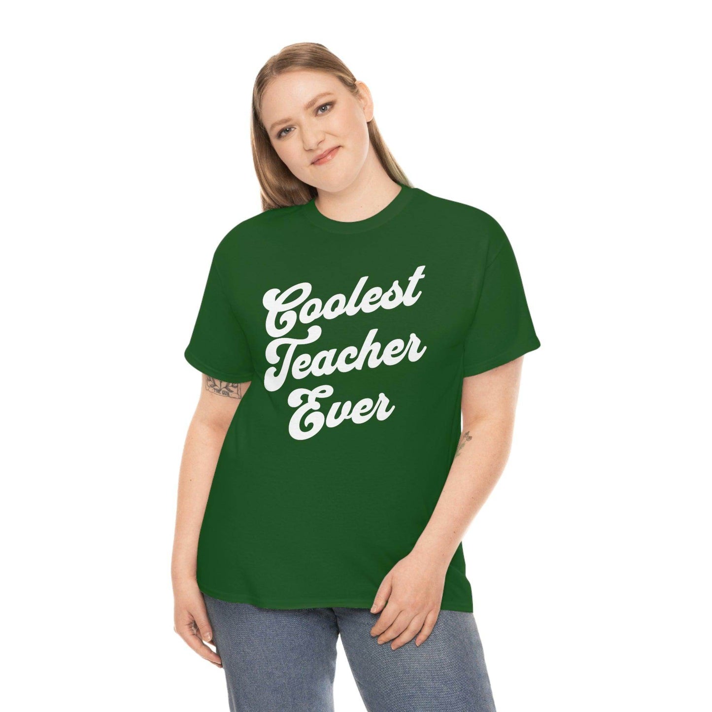 Coolest Teacher Ever Shirt - Giftsmojo
