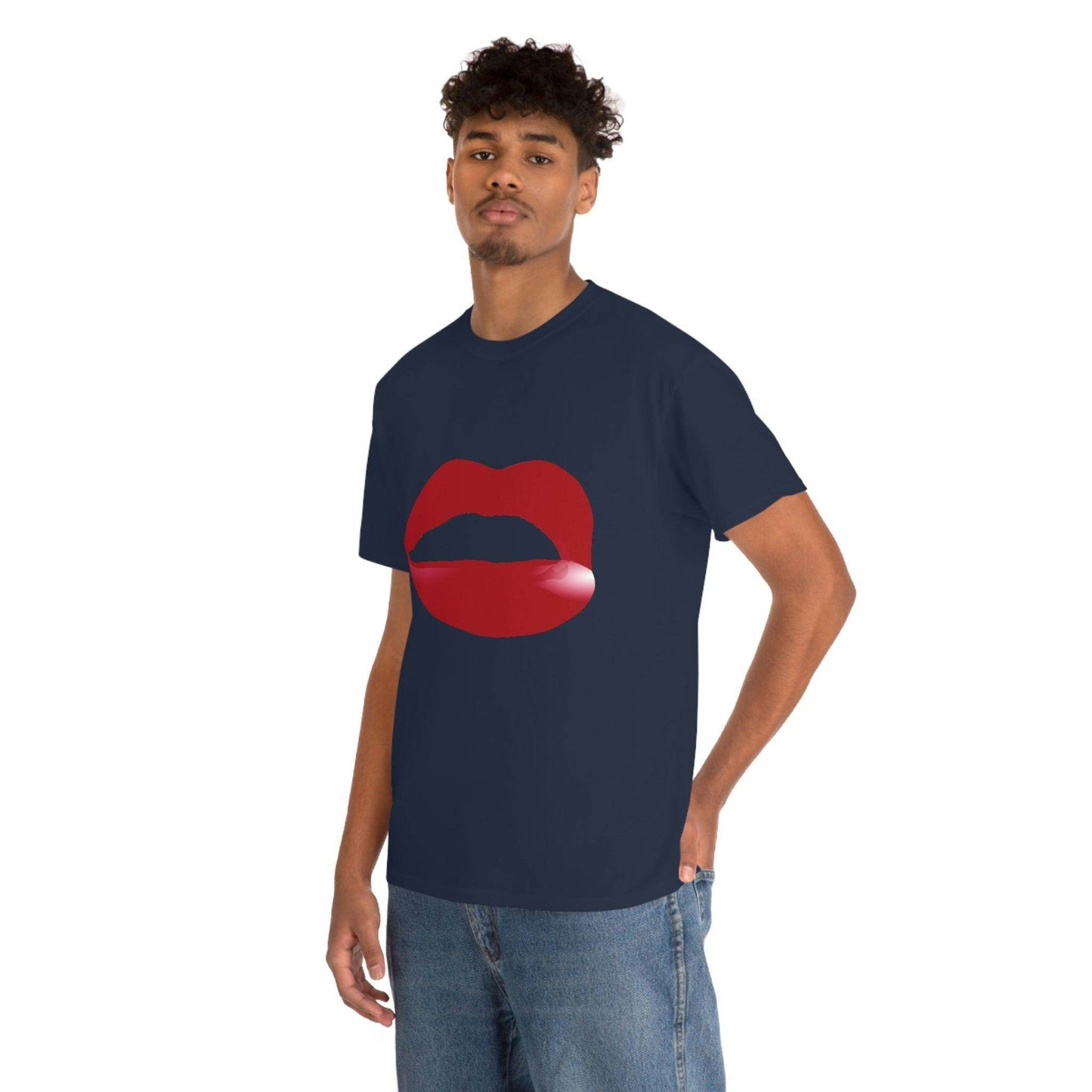 Kiss Lips Tee - Giftsmojo