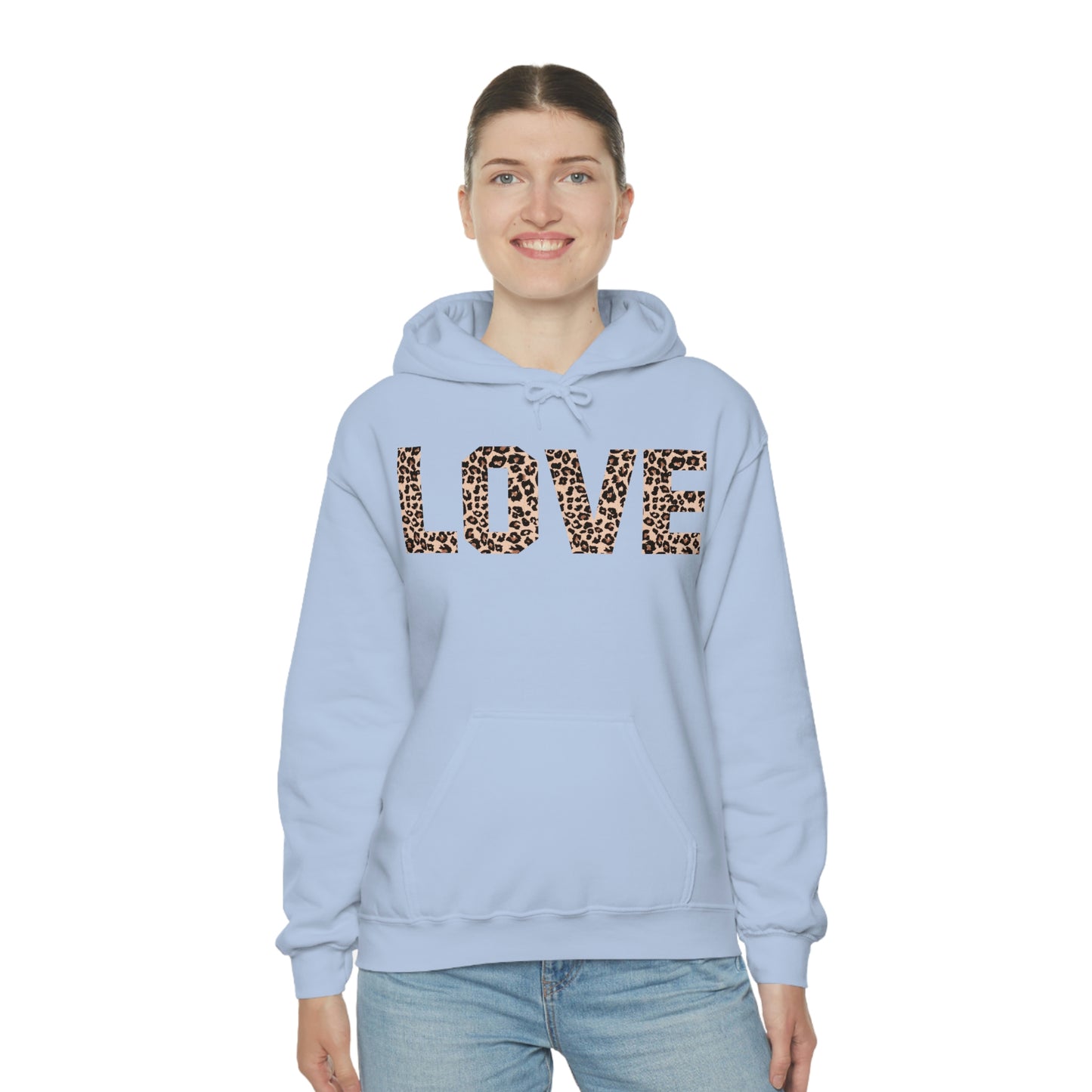 Leopard print Hooded Sweatshirt