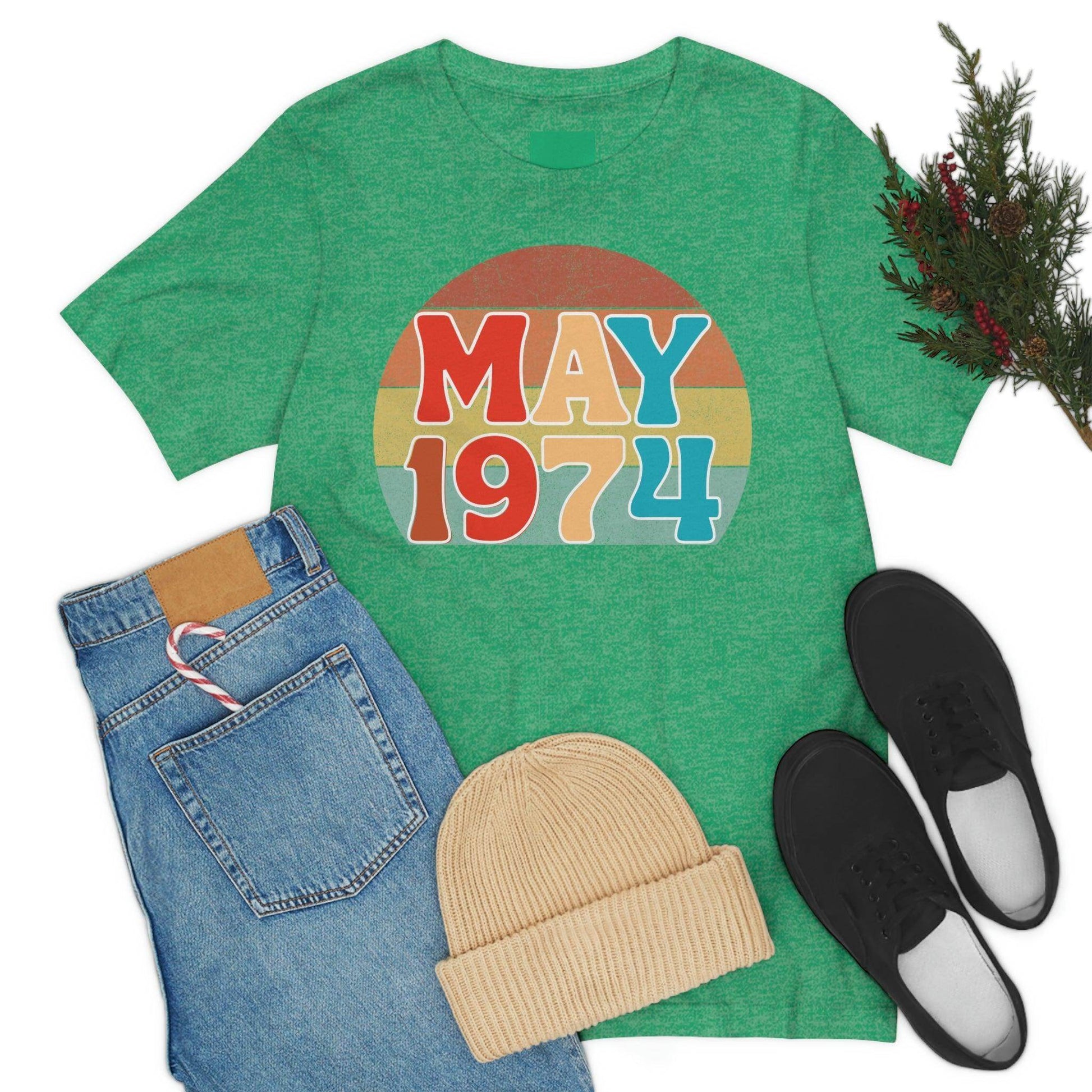 49th Birthday Shirt, 1974 Shirt, 49th Birthday Tee, Vintage 1974 Shirt, 49th Birthday Gifts, 1974 Birthday Shirt, 49th Birthday Gift - Giftsmojo