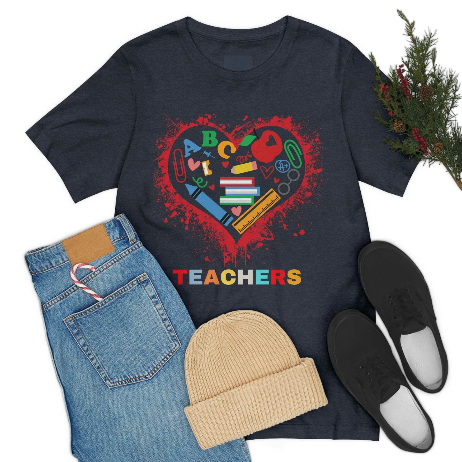 Love Teachers Shirt - Teacher Appreciation Shirt - Giftsmojo