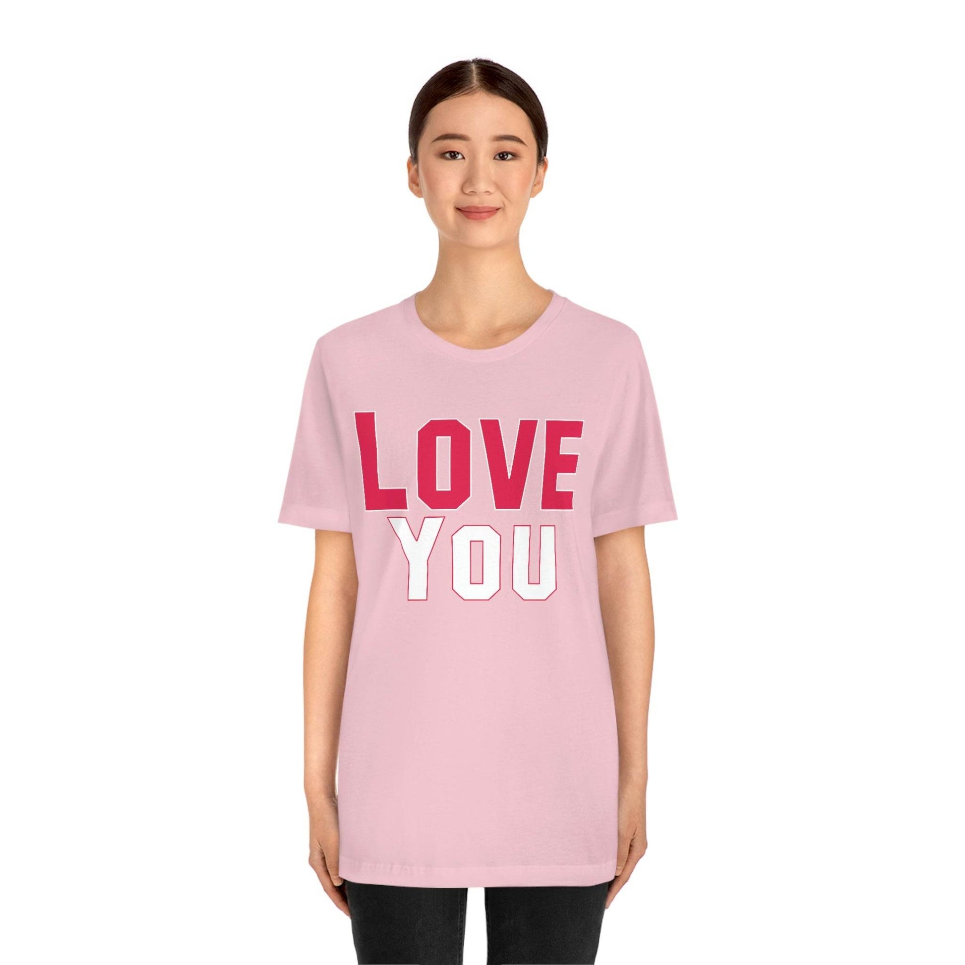 Love you T-shirt - Giftsmojo