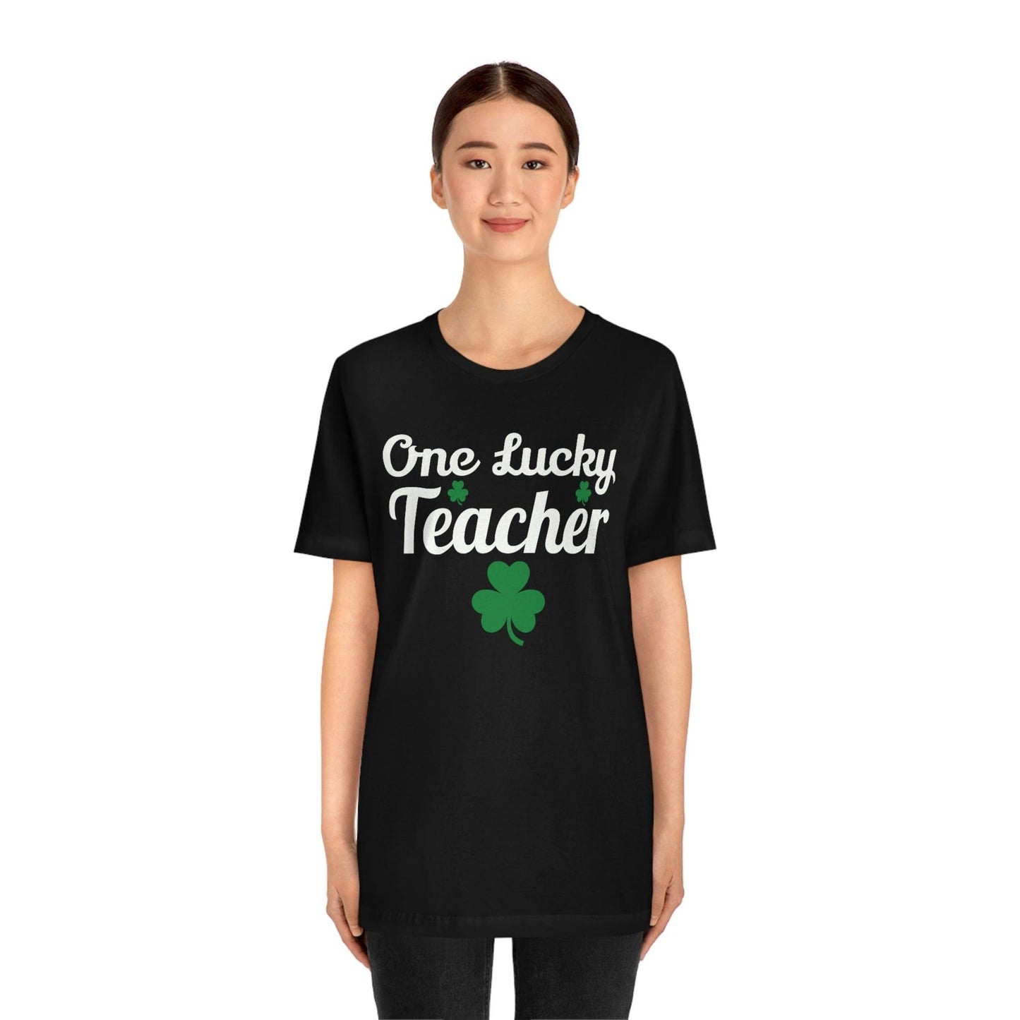Feeling Lucky Shirt One Lucky Teacher Shirt St Patrick's Day shirt - Funny St Paddy's day Funny Shirt Shamrock shirt shenanigans shirt