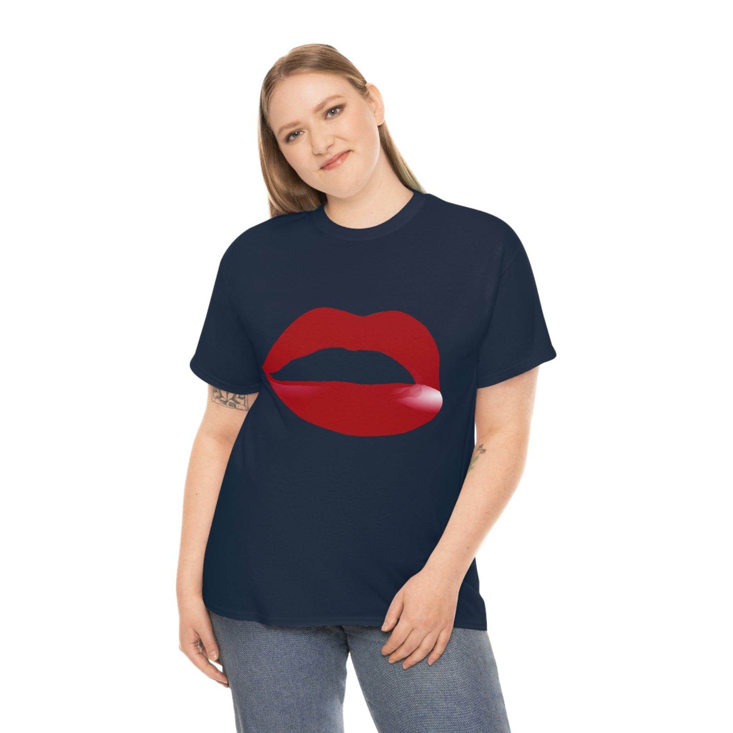 Kiss Lips Tee - Giftsmojo