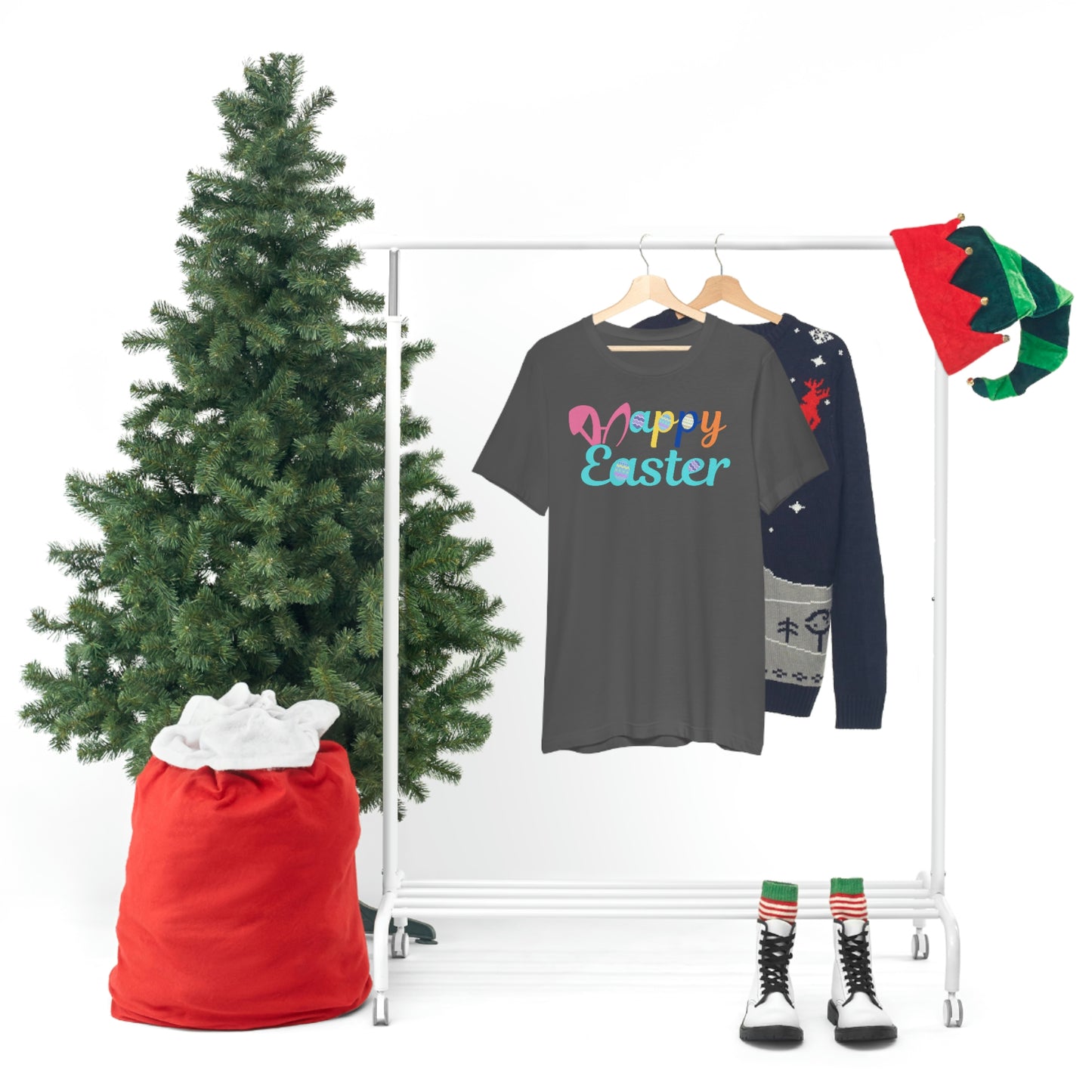 Happy Easter T-shirt, Easter gift for adults, easter shirts