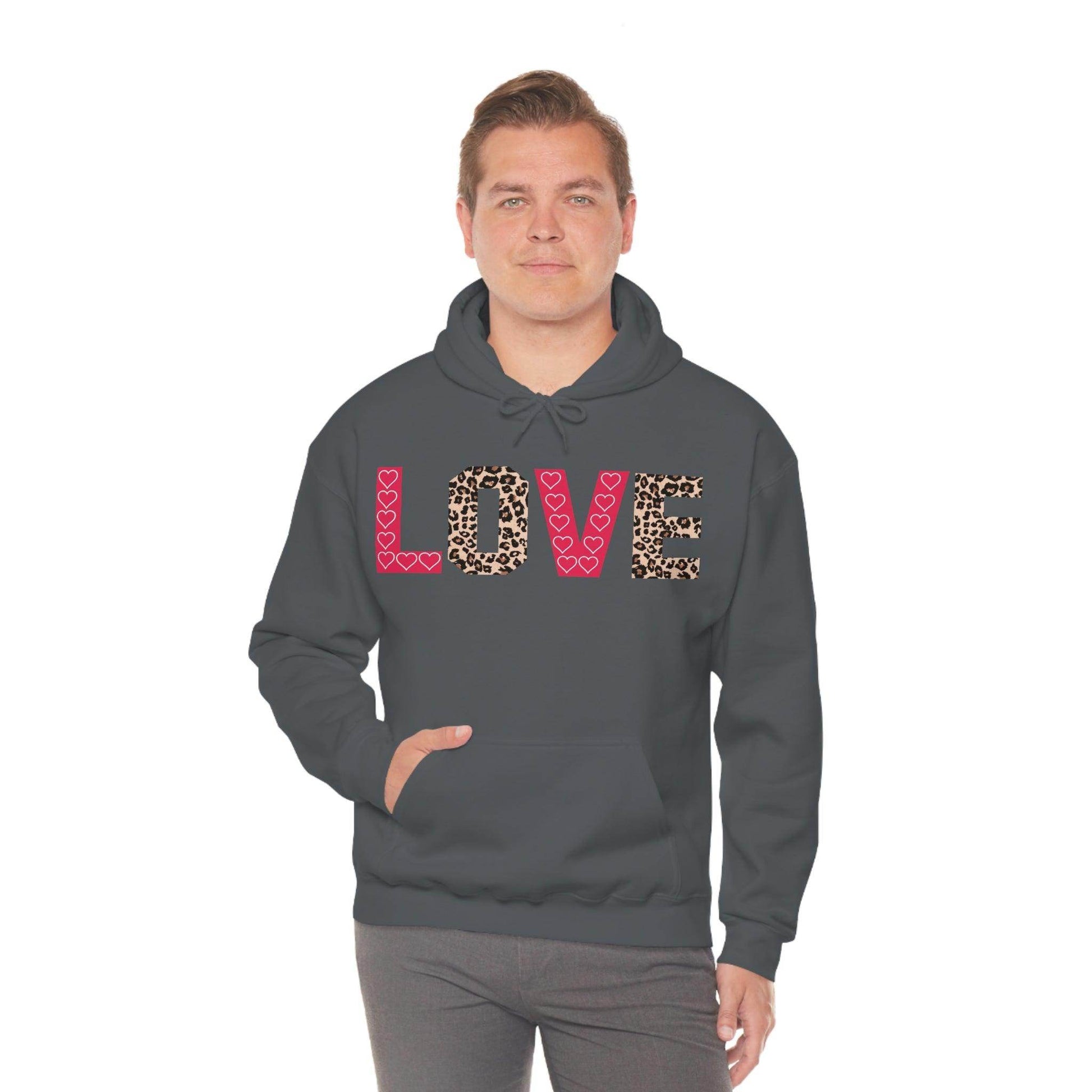 Love Hooded Sweatshirt - Giftsmojo