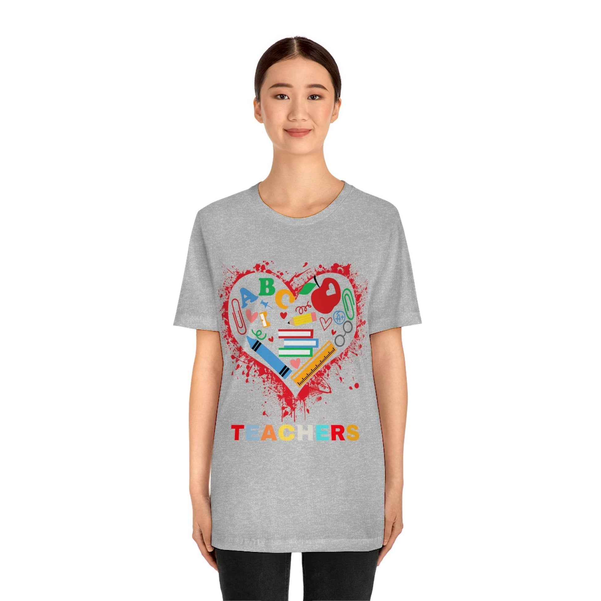 Love Teachers Shirt - Teacher Appreciation Shirt - Giftsmojo