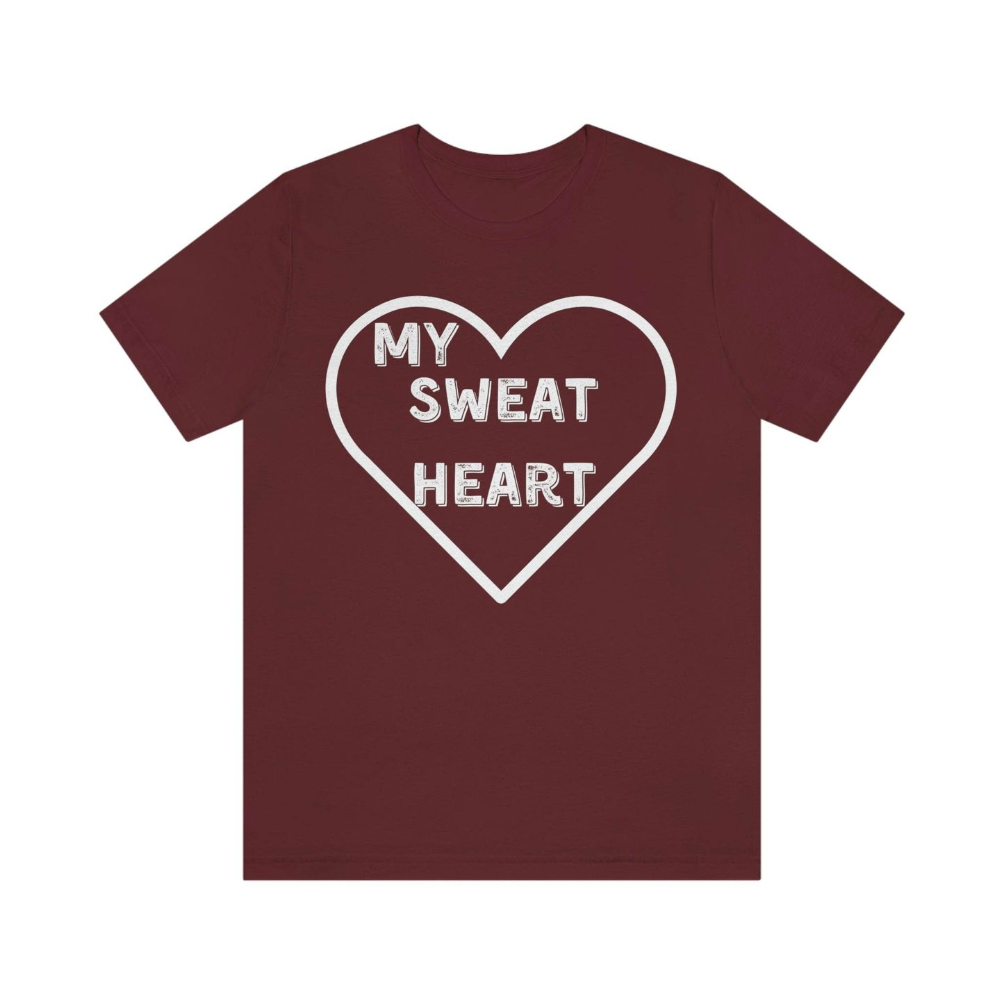 My Sweat Heart - Love shirt - Gift for wife - Gift for Husband - Gift for Girlfriend and Boyfriend - Giftsmojo