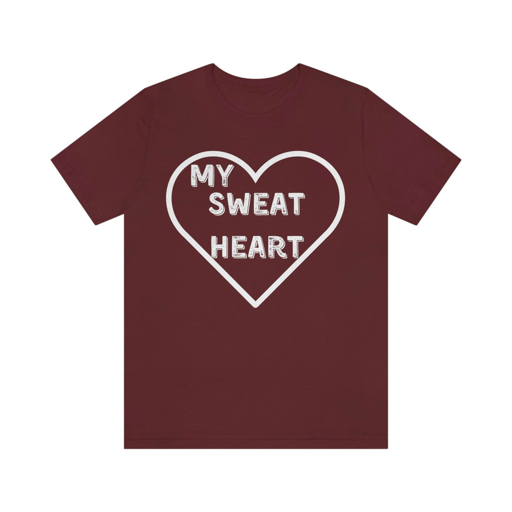 My Sweat Heart - Love shirt - Gift for wife - Gift for Husband - Gift for Girlfriend and Boyfriend - Giftsmojo