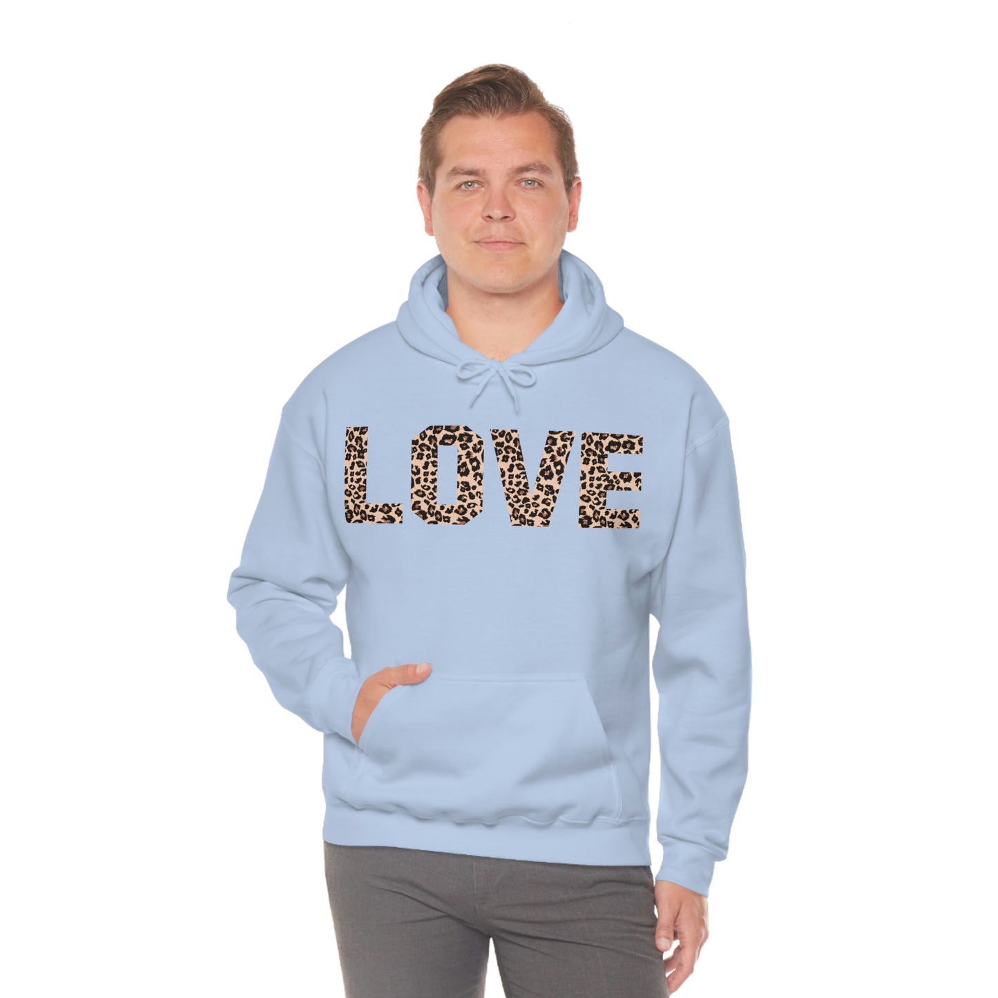 Leopard print Hooded Sweatshirt