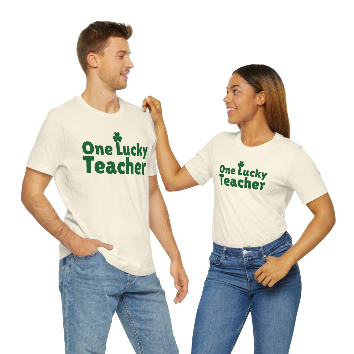 Feeling Lucky Shirt One Lucky Teacher Shirt St Patrick's Day shirt - Funny St Paddy's day Funny Shirt Shamrock shirt shenanigans shirt - Giftsmojo