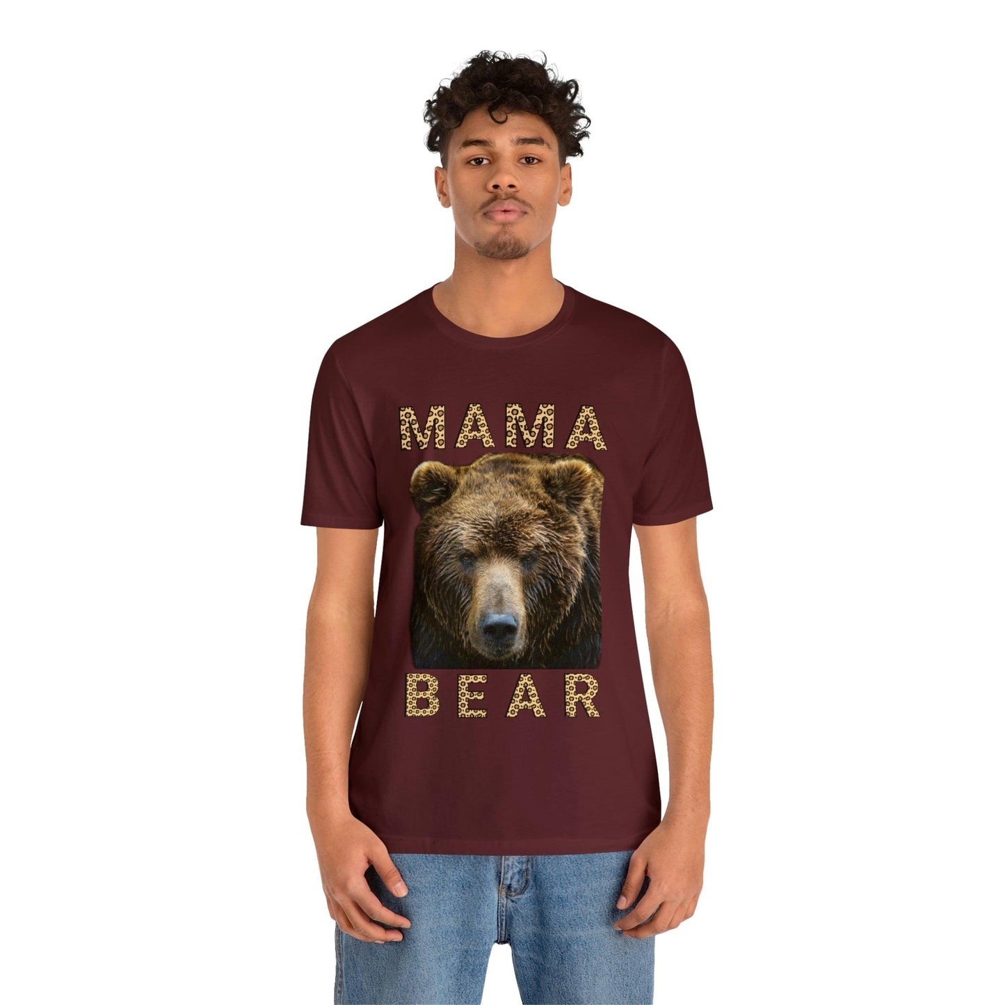 Mothers day shirt | Leopard Print Mama Bear Shirt | Mama Bear Tshirt, Funny mom shirt | best mom shirt | Momma Bear, Mama Bear Gift, Animal Nature Lover Shirt
