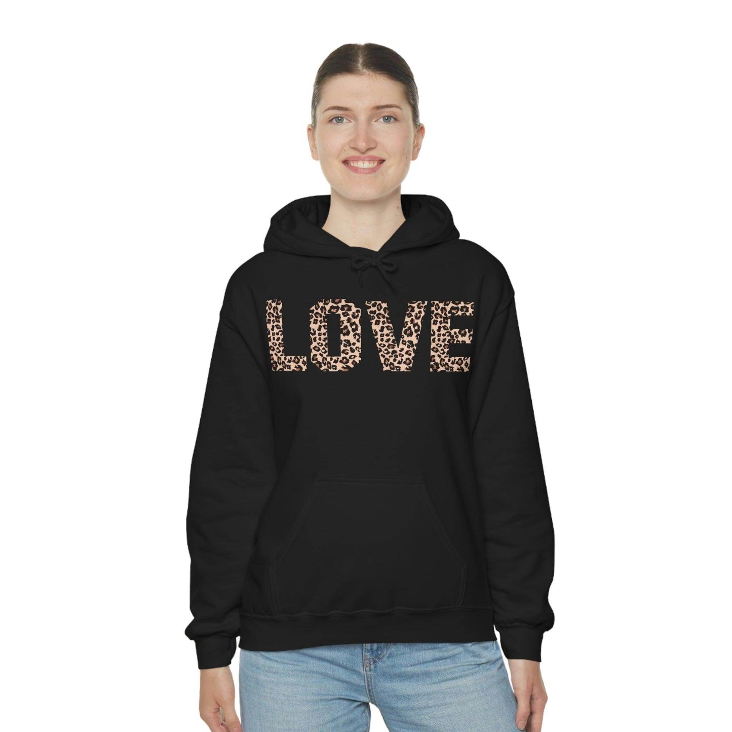 Leopard print Hooded Sweatshirt - Giftsmojo