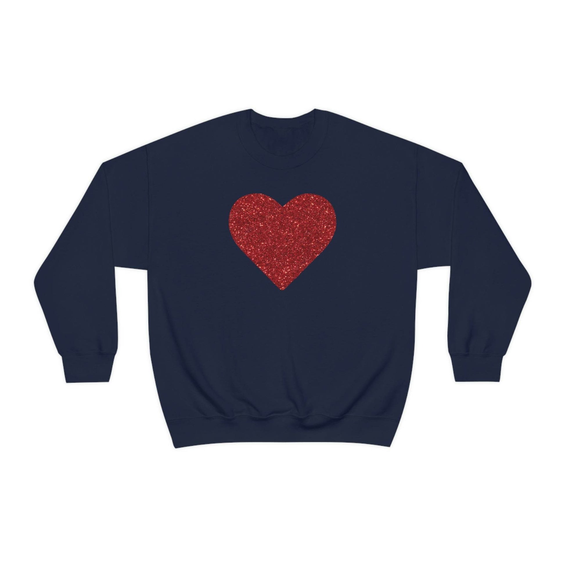 Heart Sweatshirt Love sweatshirt Love Shirt Cute Love Shirt with Heart Valentine sweatshirt - Matching Love shirt Girlfriend gift Boyfriend - Giftsmojo