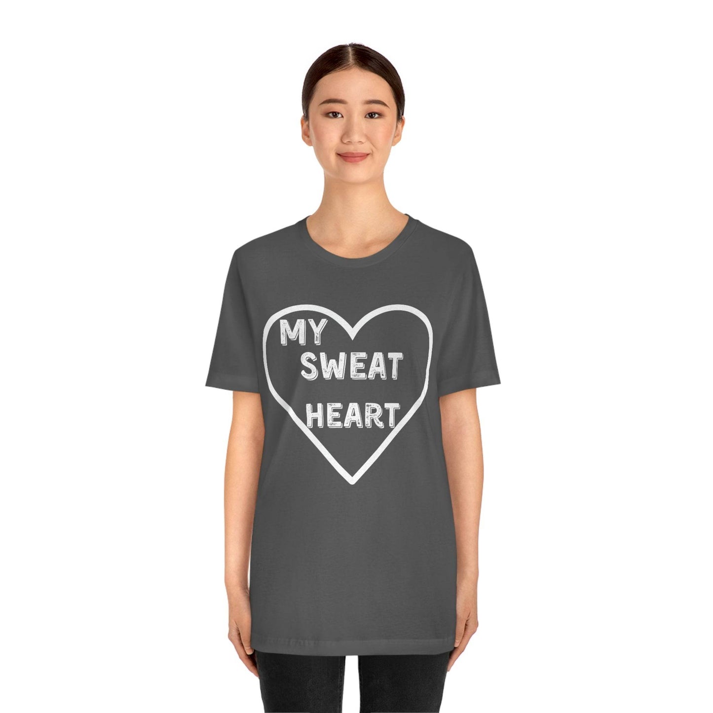 My Sweat Heart - Love shirt - Gift for wife - Gift for Husband - Gift for Girlfriend and Boyfriend - Giftsmojo