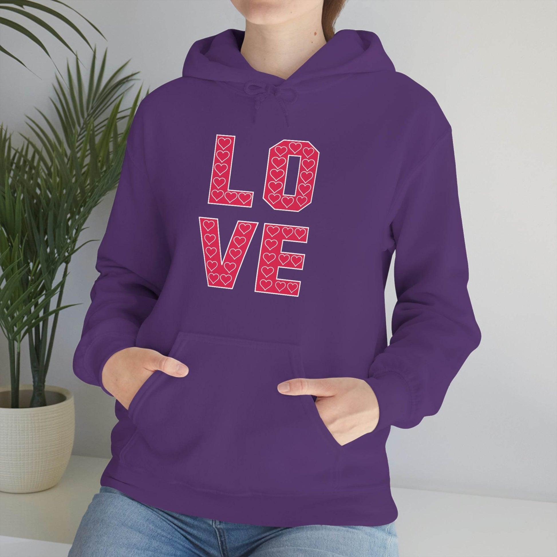 Love Hooded sweatshirt - Giftsmojo