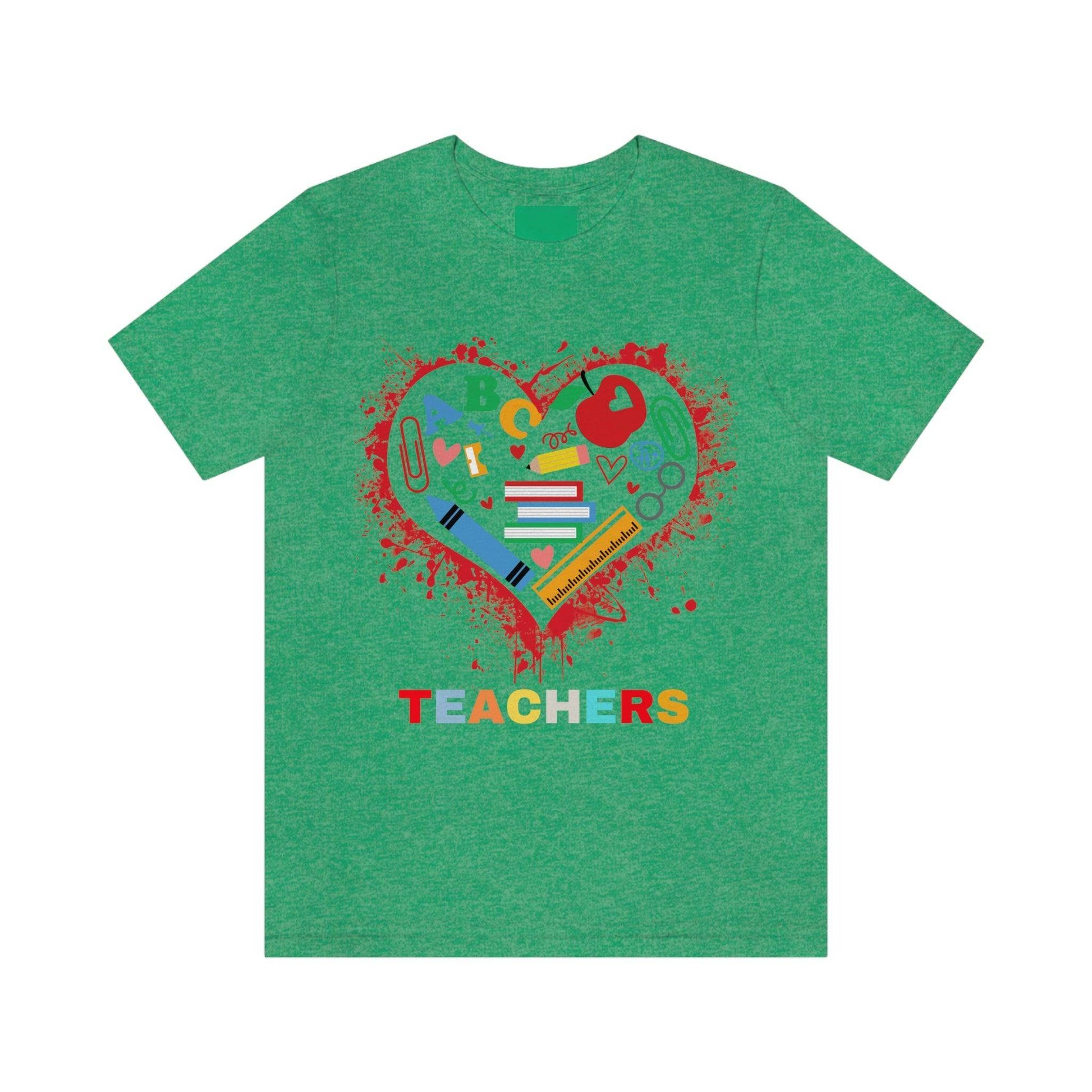 Love Teachers Shirt - Teacher Appreciation Shirt - Giftsmojo