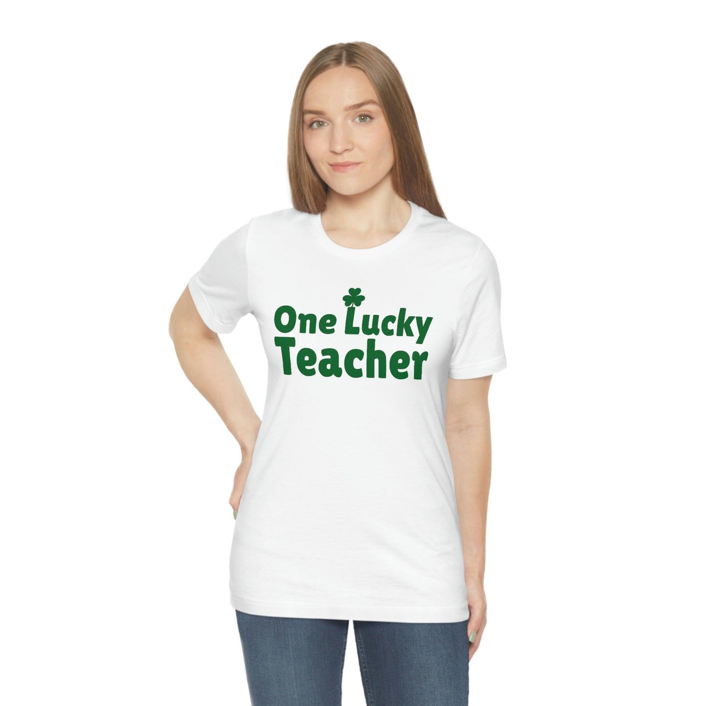 Feeling Lucky Shirt One Lucky Teacher Shirt St Patrick's Day shirt - Funny St Paddy's day Funny Shirt Shamrock shirt shenanigans shirt - Giftsmojo