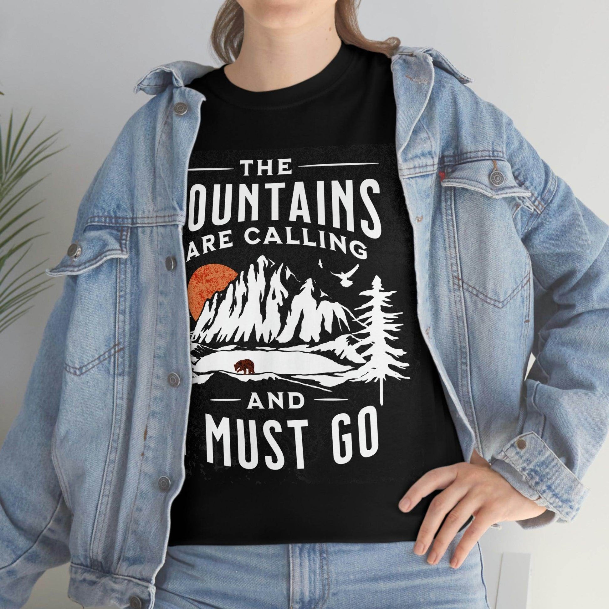 The Mountains are calling Tee - Giftsmojo
