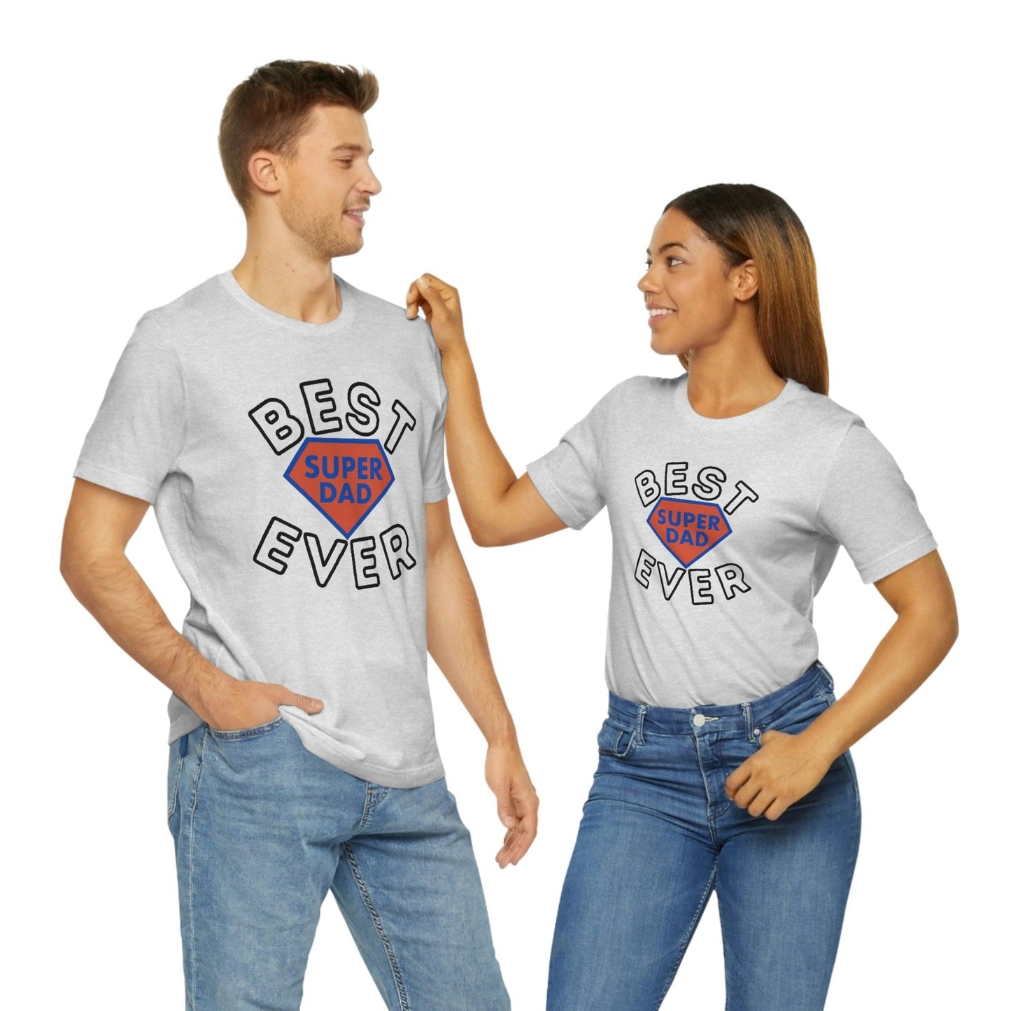 Dad Gift - Best Dad Gift - Best Super Dad Ever Shirt -Dad Shirt - Funny Fathers Gift - Husband Gift - Funny Dad Tshirt - Dad Birthday Gift