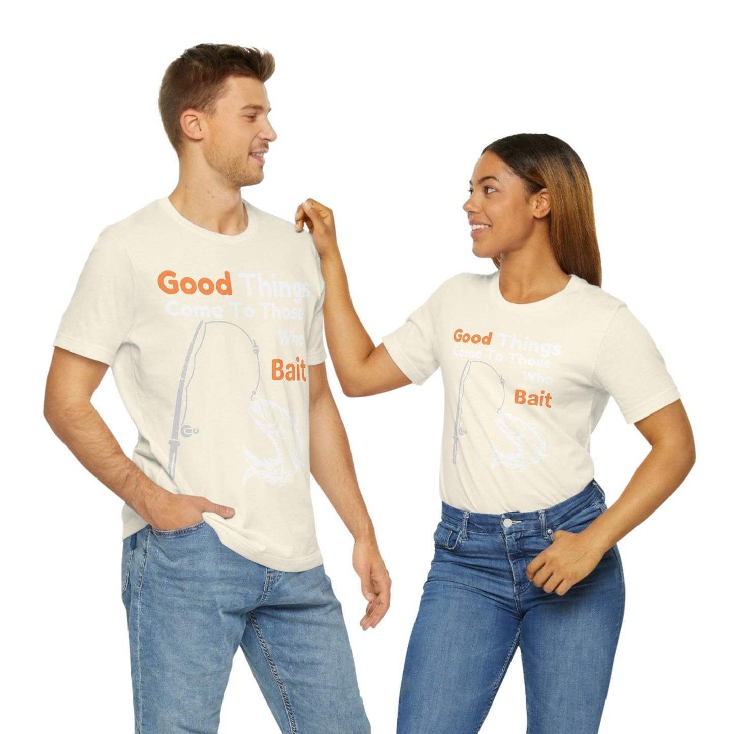 Good things come to those who bait - Cool mens fishing shirt - Giftsmojo