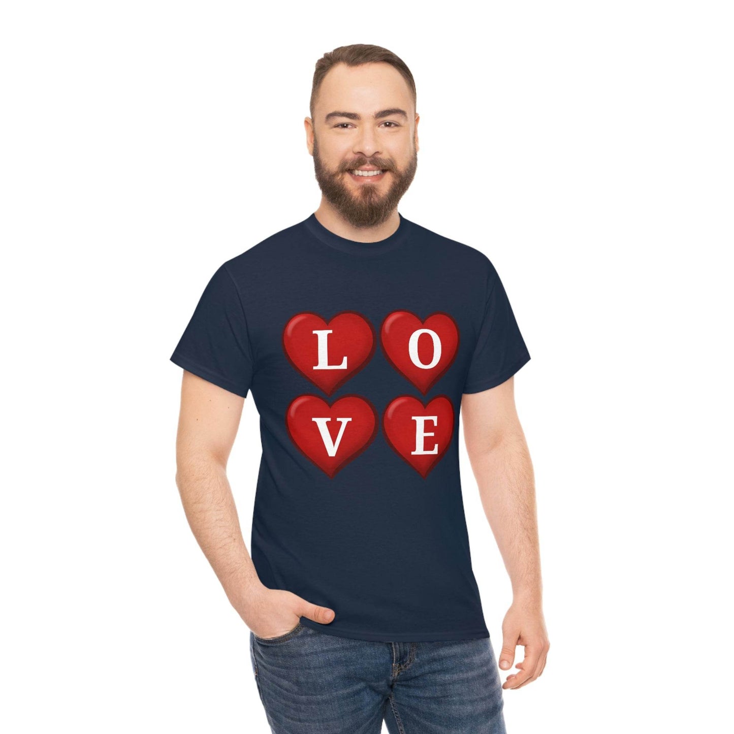 4hearts love Tee - Giftsmojo