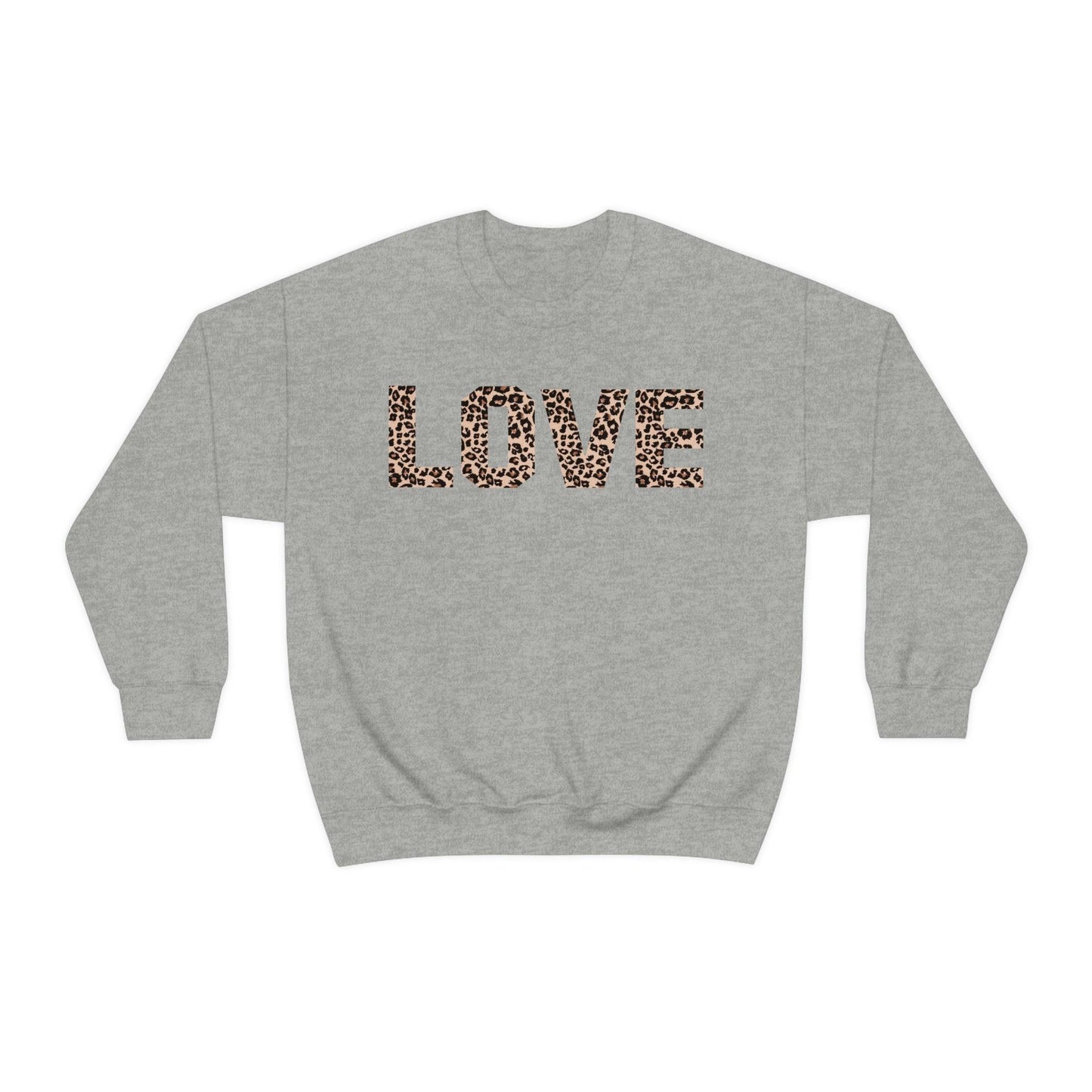 Leopard print love Sweatshirt