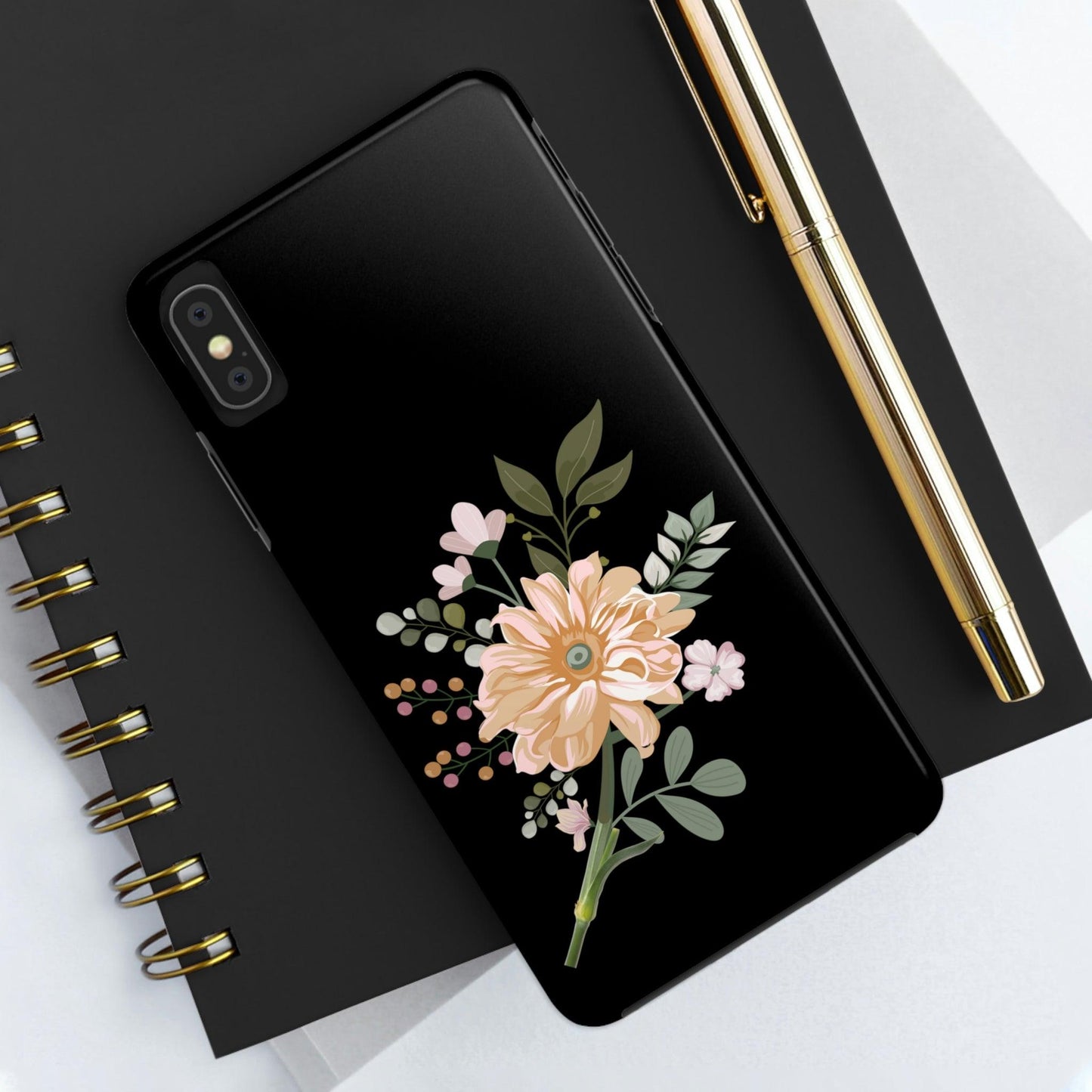 Floral Phone case, Tough Phone Cases, Mom Phone Case fit for iPhone 14 Pro, 13, 12, 11 Pro Max, Xr, Xs, 8+, 7, And Samsung S6