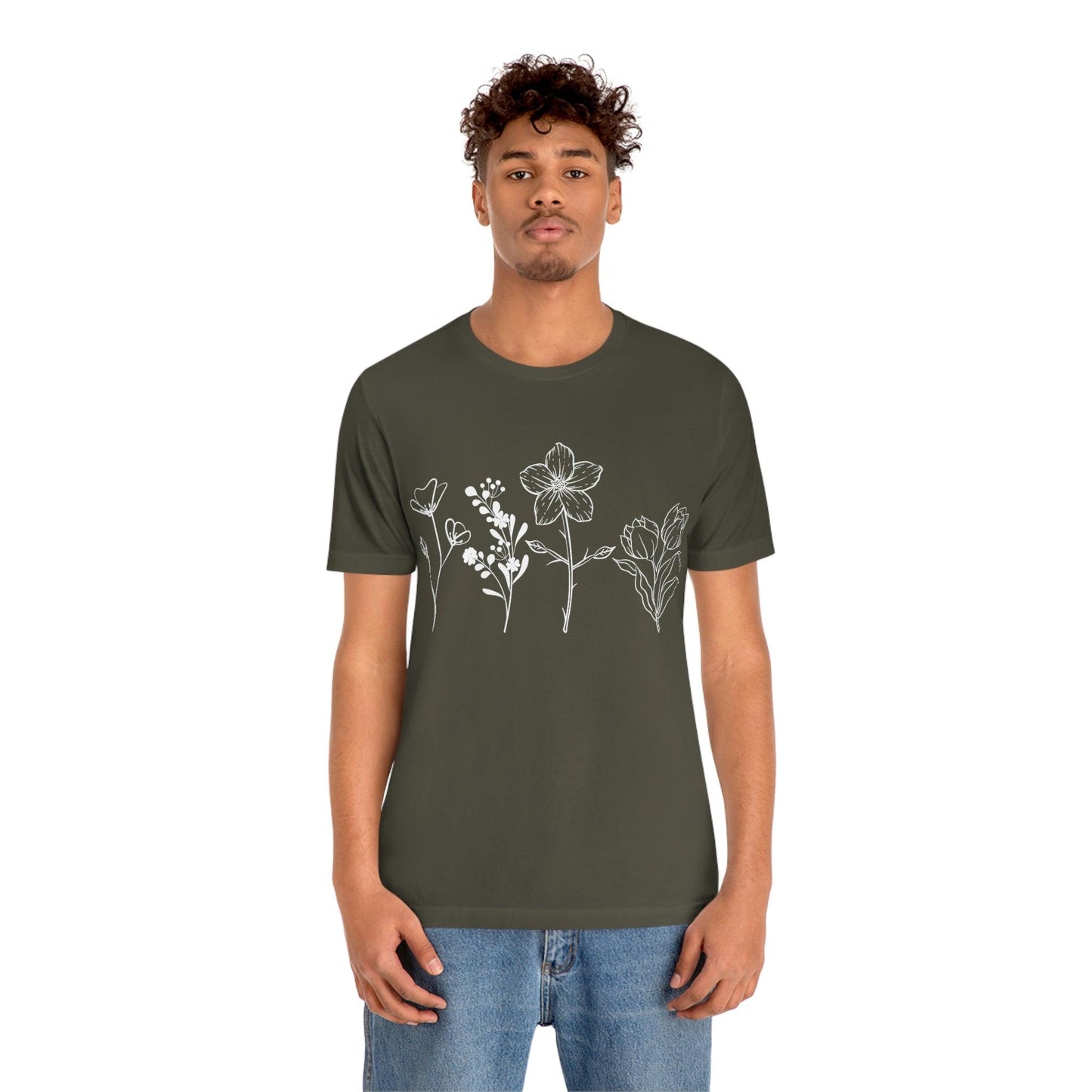 Wildflower shirt - Flower Tshirt - Flower lover shirt - Giftsmojo
