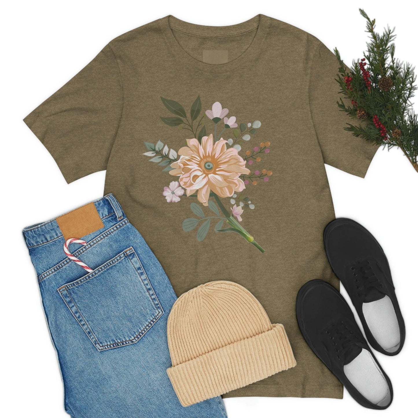Cute Flower T-shirt - Nature lover Shirt - Cute Flower lover shirt - Giftsmojo