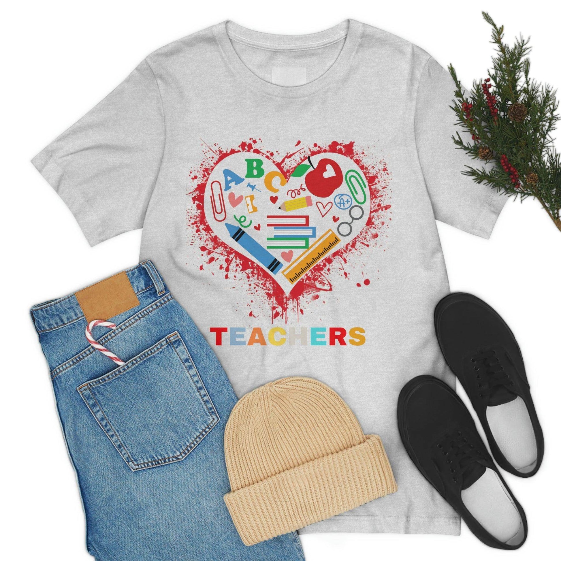 Love Teachers Shirt - Teacher Appreciation Shirt - Giftsmojo