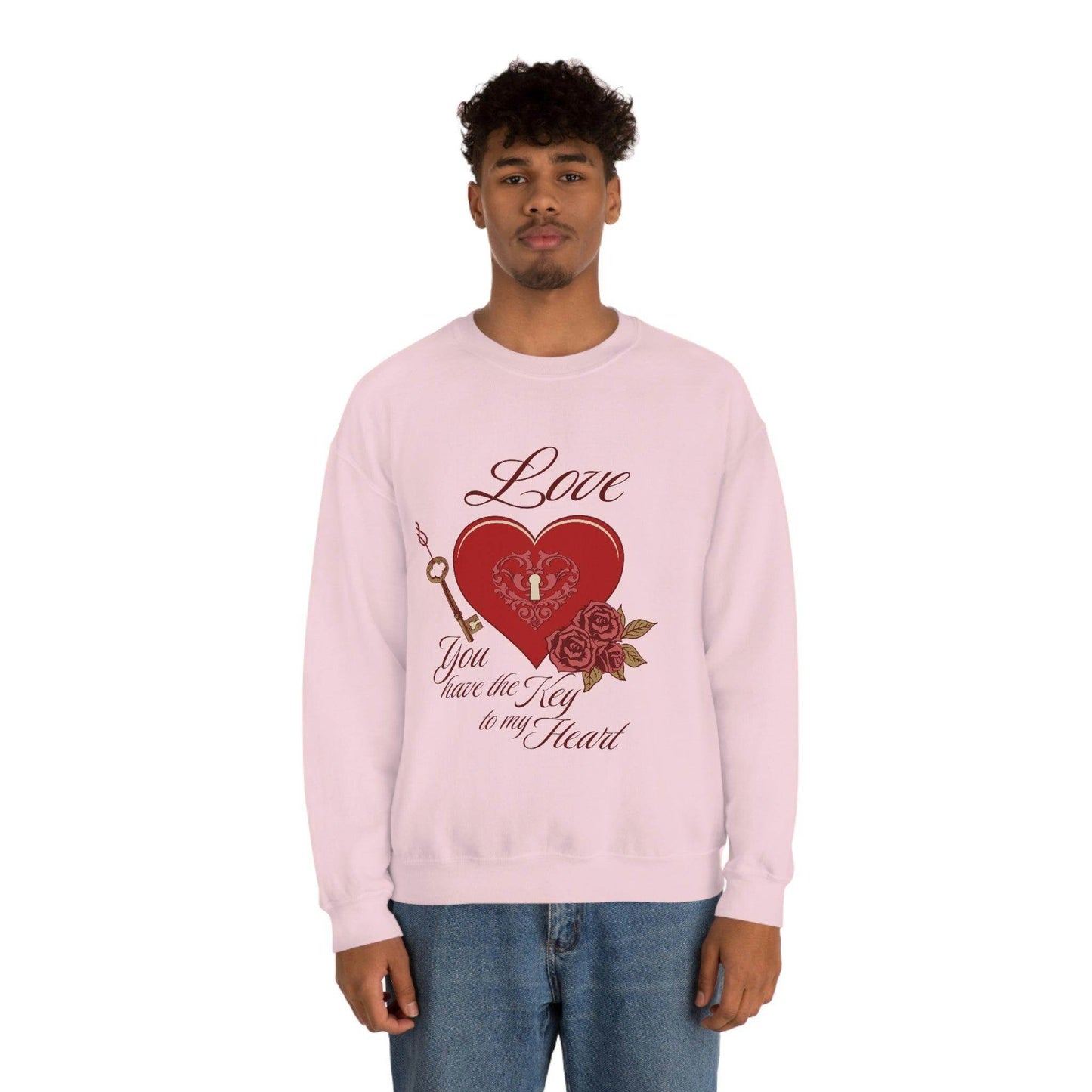 Love you have the key to my heart Sweatshirt - Giftsmojo