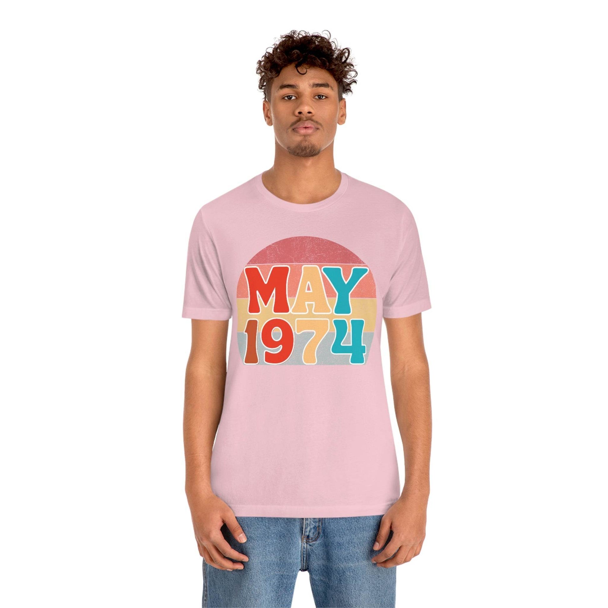 49th Birthday Shirt, 1974 Shirt, 49th Birthday Tee, Vintage 1974 Shirt, 49th Birthday Gifts, 1974 Birthday Shirt, 49th Birthday Gift - Giftsmojo