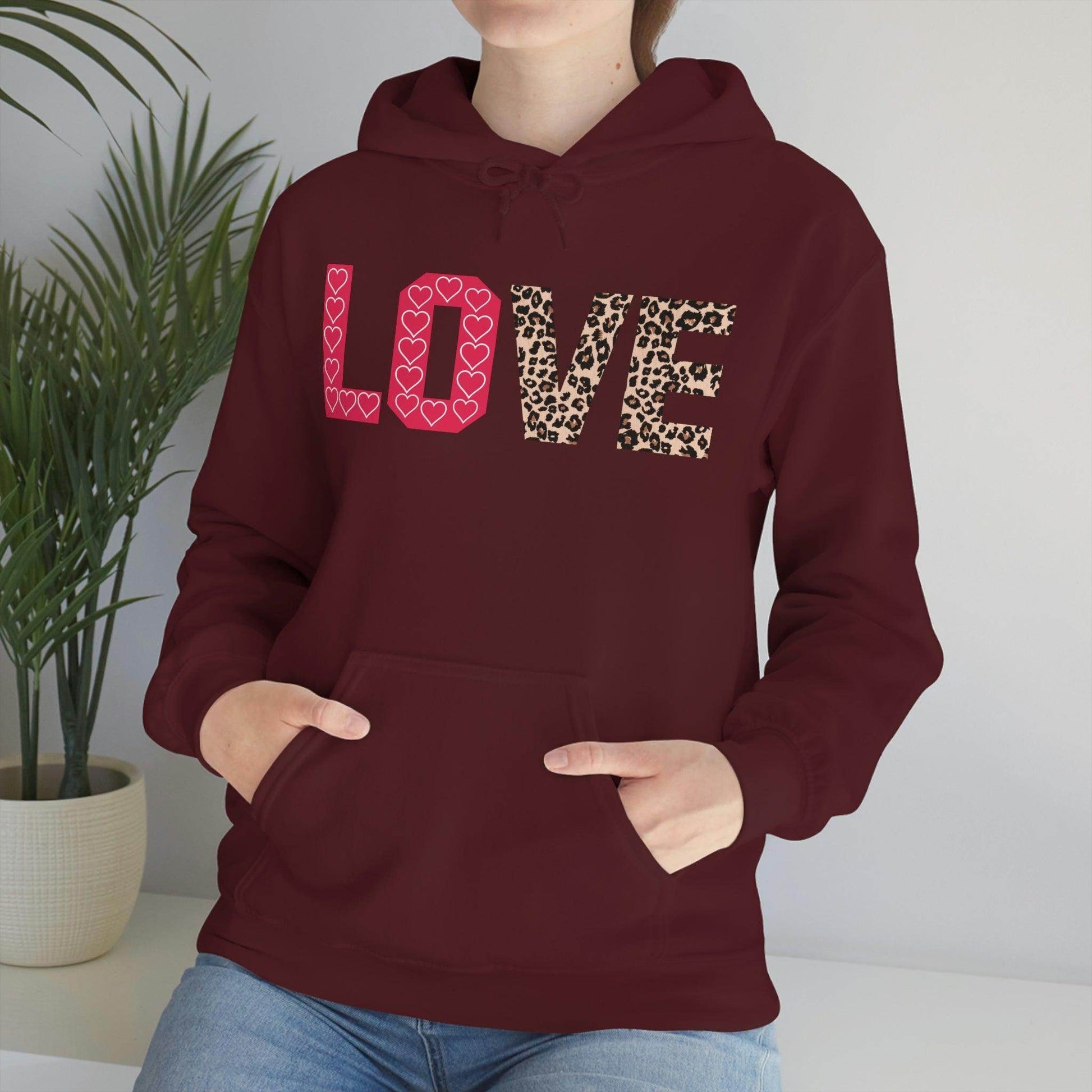 Leopard print Hooded Sweatshirt - Giftsmojo