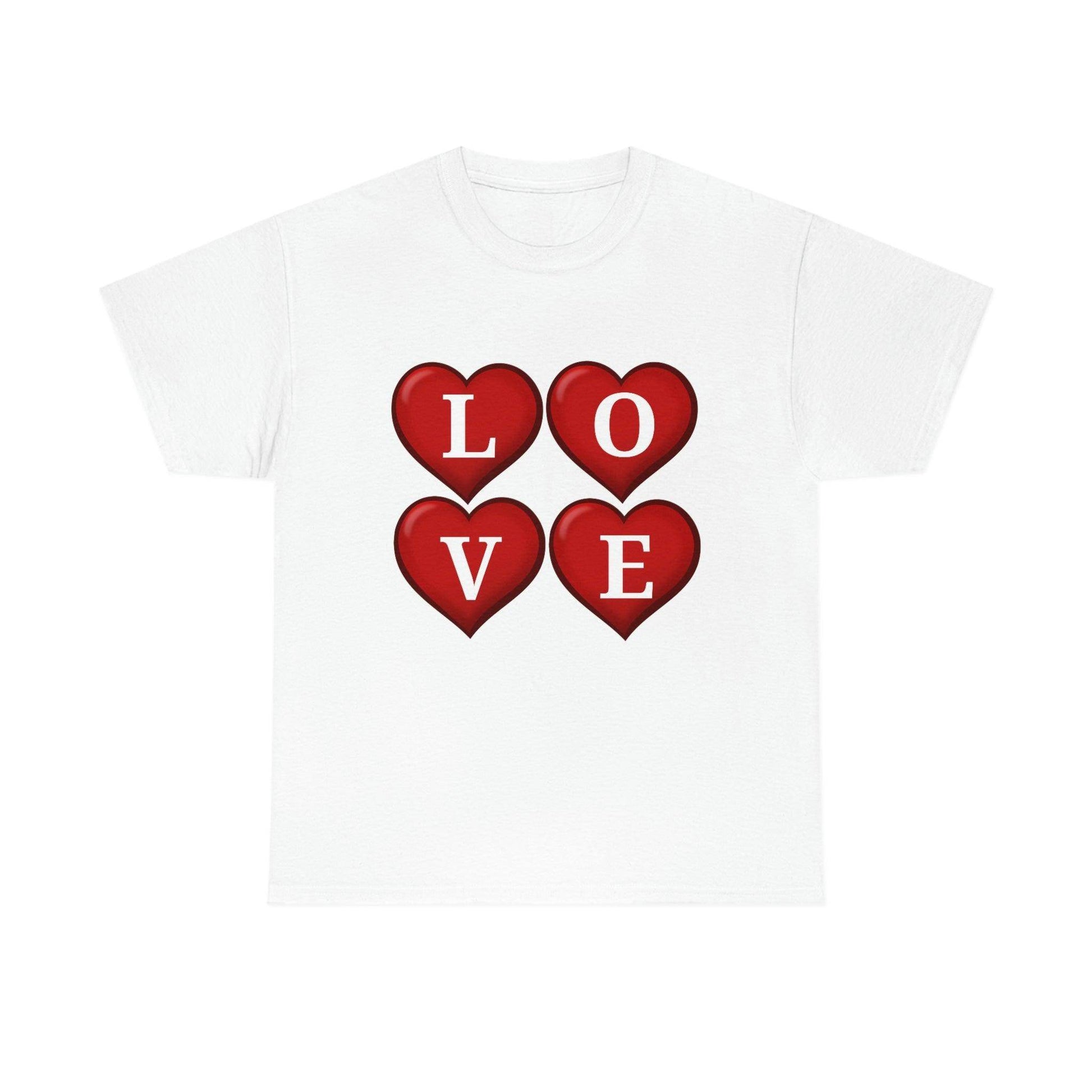 4hearts love Tee - Giftsmojo