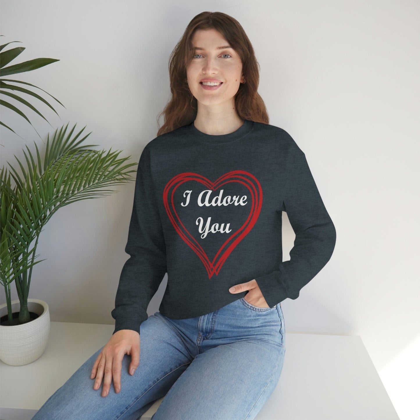 I Adore You Crewneck Sweatshirt