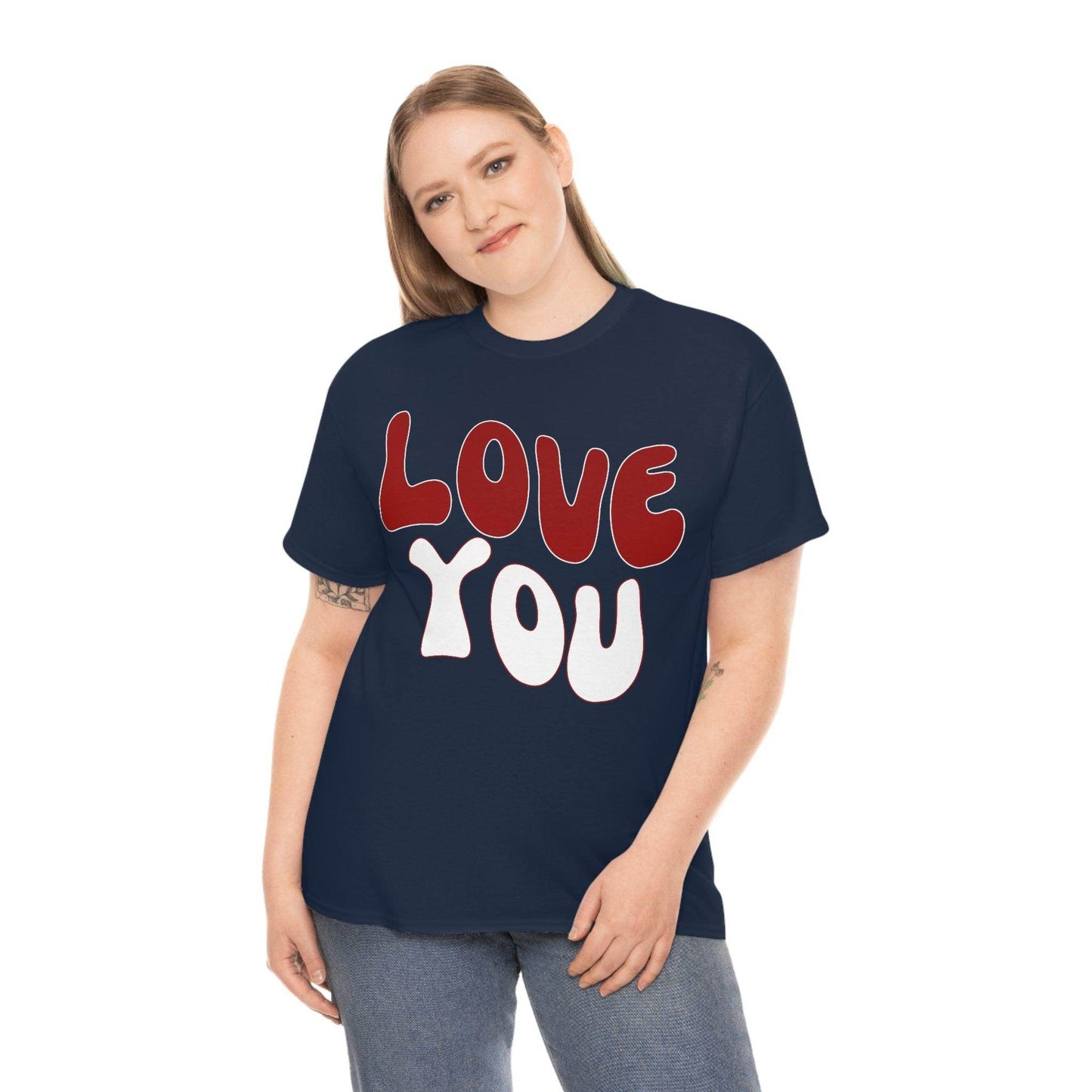 Love You Tee - Giftsmojo