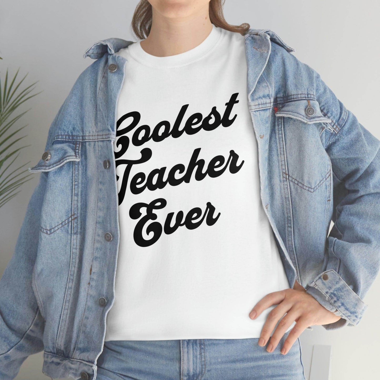 Coolest Teacher Ever Shirt - Giftsmojo