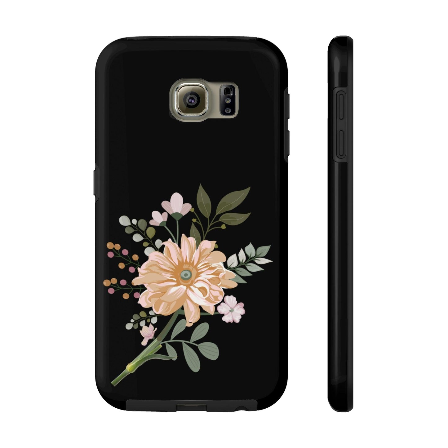 Floral Phone case, Tough Phone Cases, Mom Phone Case fit for iPhone 14 Pro, 13, 12, 11 Pro Max, Xr, Xs, 8+, 7, And Samsung S6