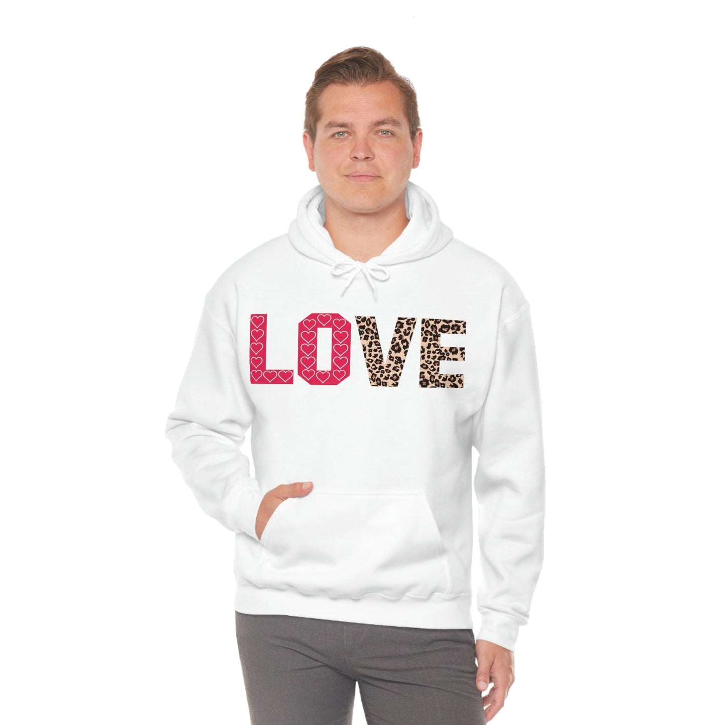 Leopard print Hooded Sweatshirt